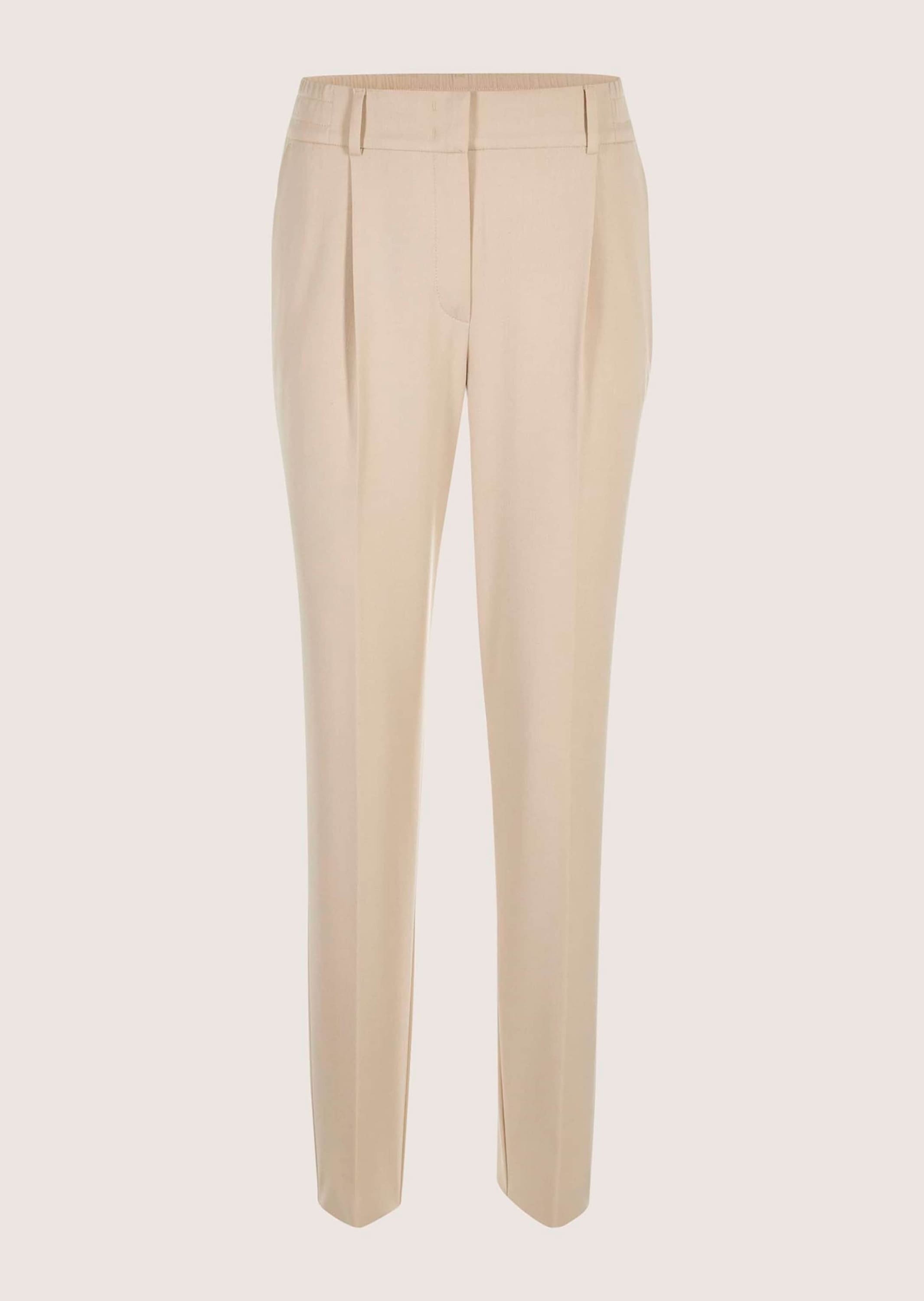 MADELEINE Bundfaltenhose "Chinohose Konische Businesshose mit Stretch-Komfo günstig online kaufen