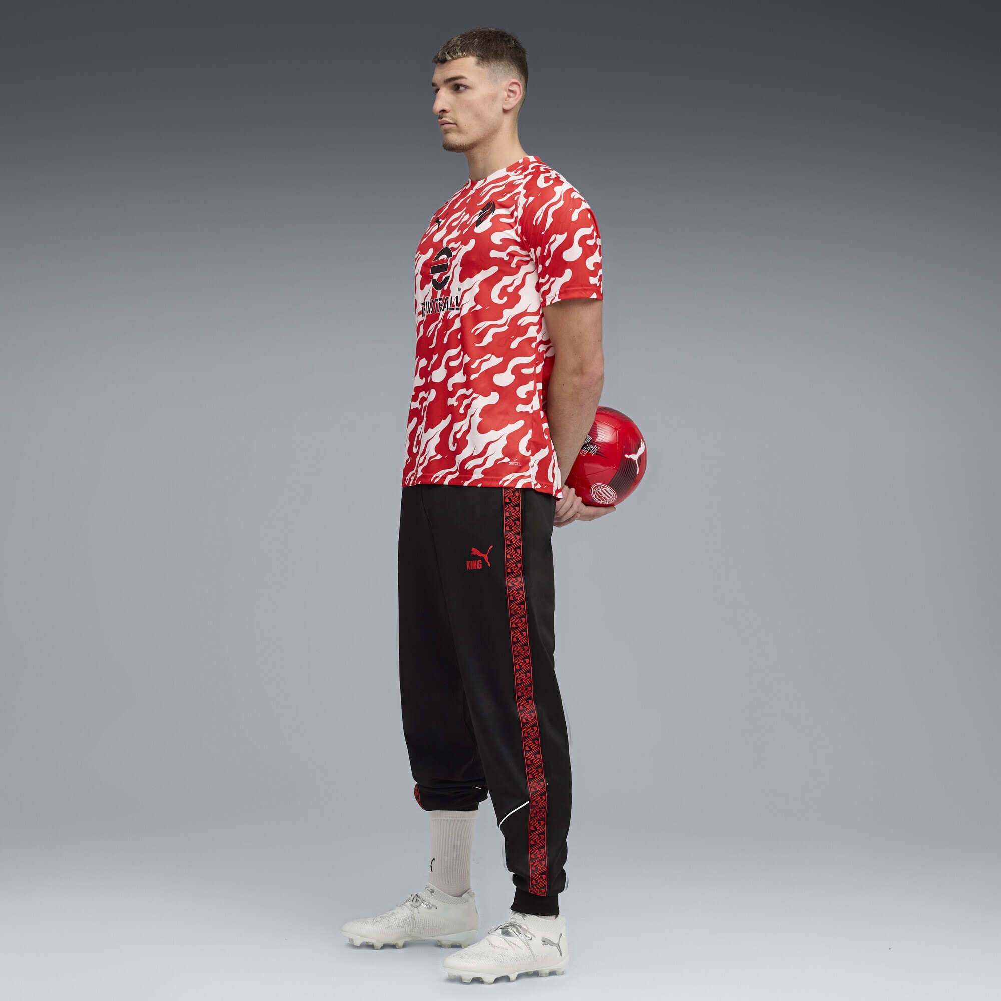 PUMA Trainingsshirt »AC Milan Aufwärmtrikot Herren«