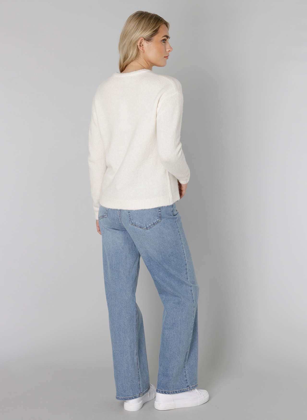 Base Level Strickpullover »Yana«, mit Wolle