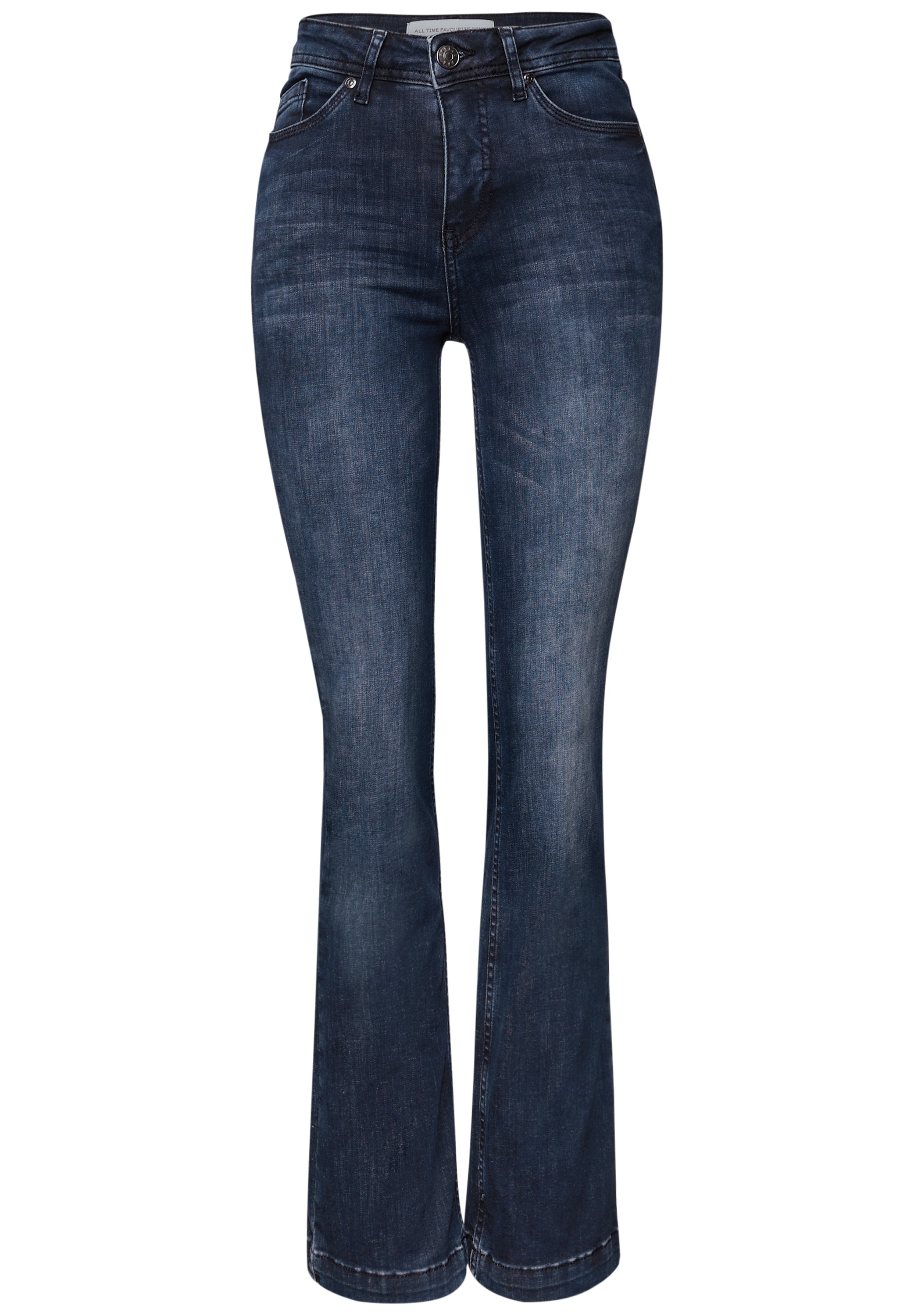 STREET ONE Slim-fit-Jeans, High Waist