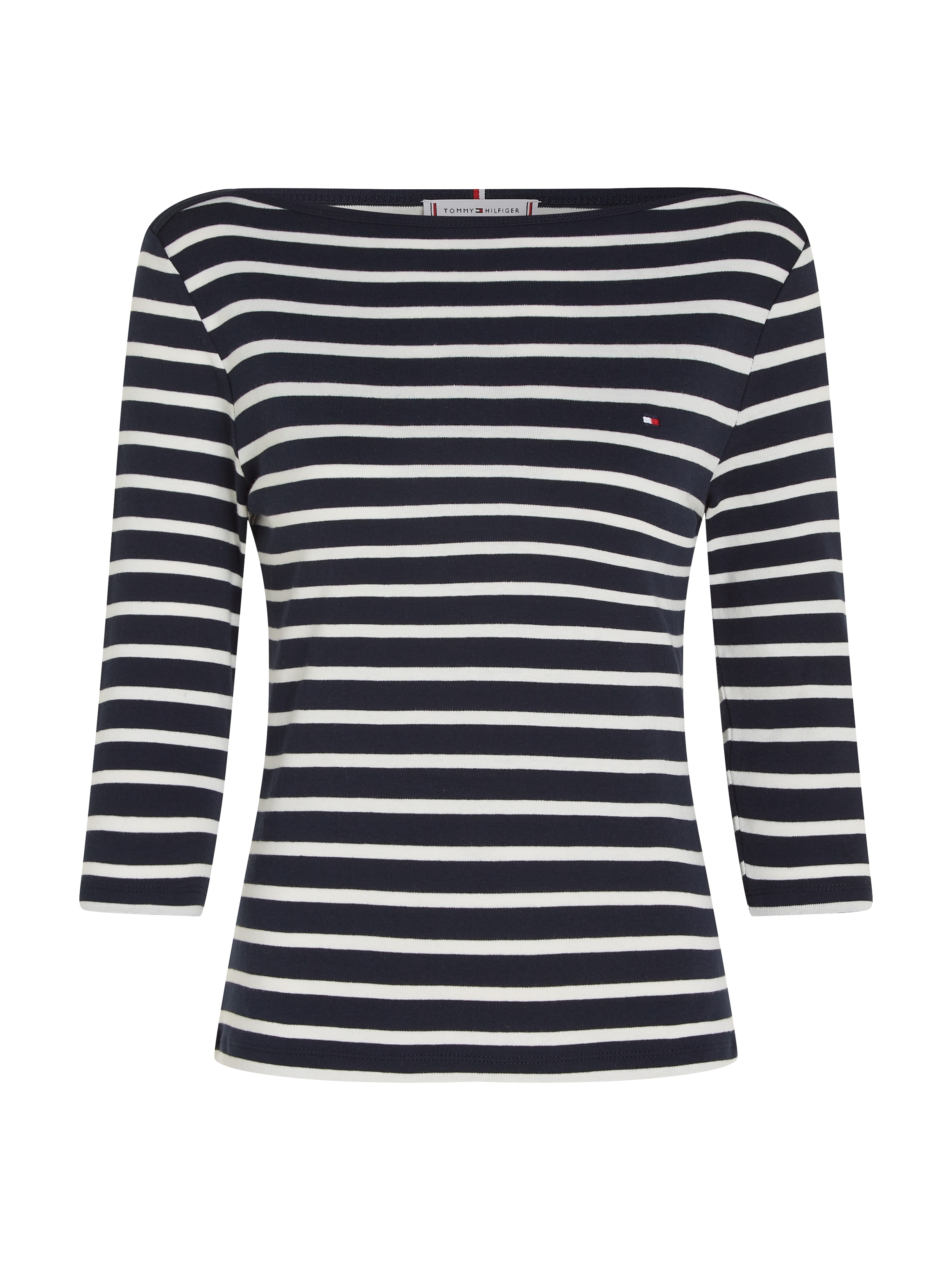 Tommy Hilfiger 3/4-Arm-Shirt »NEW CODY SLIM BOAT-NK 3/4SLV«, mit  Streifenmuster für bestellen | BAUR