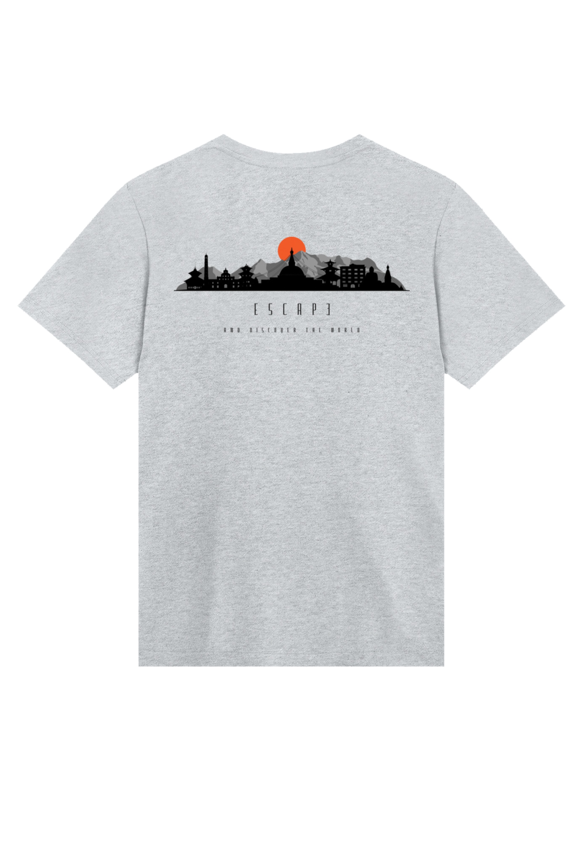 F4NT4STIC T-Shirt »Escape Discover the World Asian Town«, Premium Qualität, ESCAPE Collection