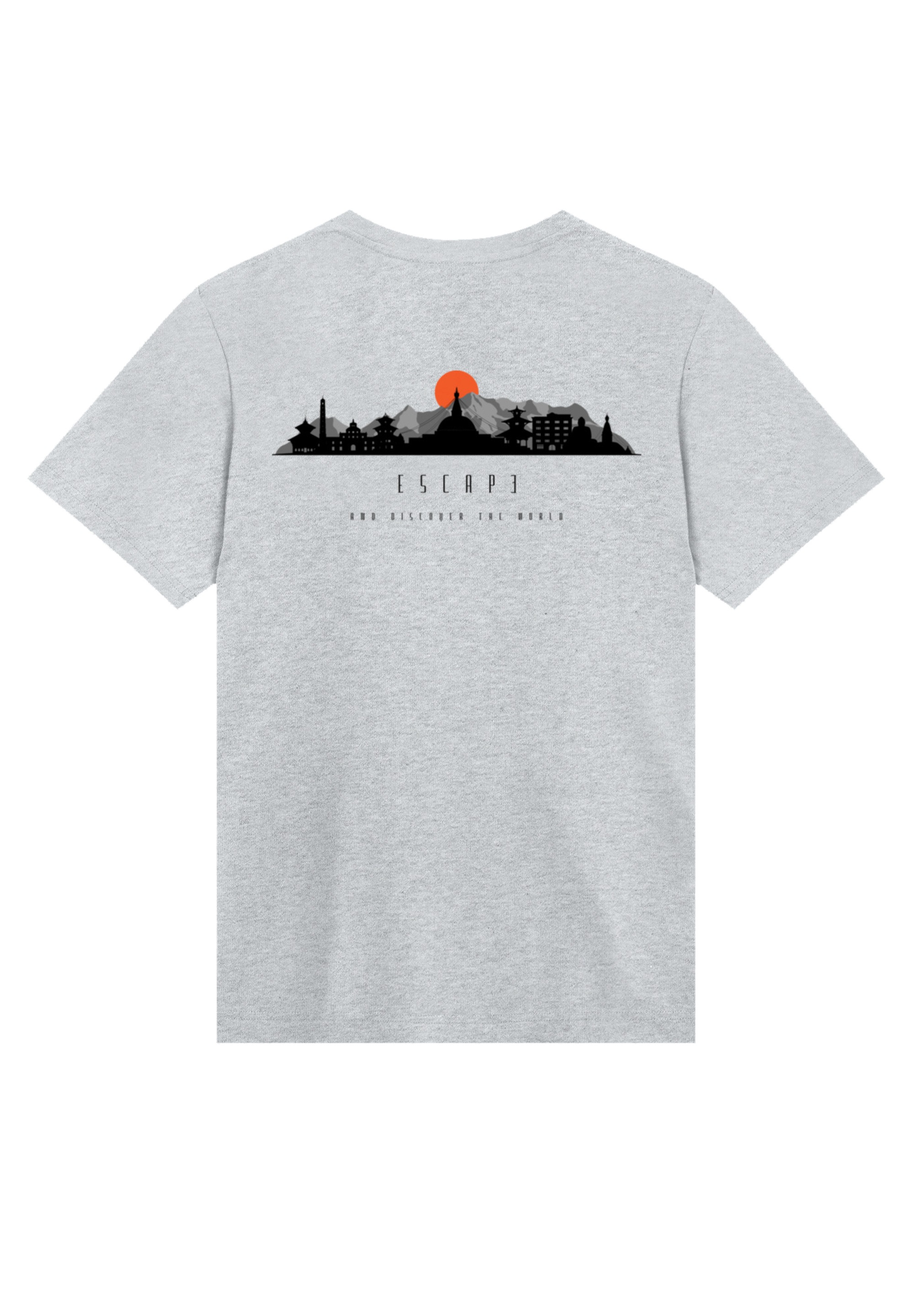 F4NT4STIC T-Shirt "Escape Discover the World Asian Town" Premium Qualität, günstig online kaufen