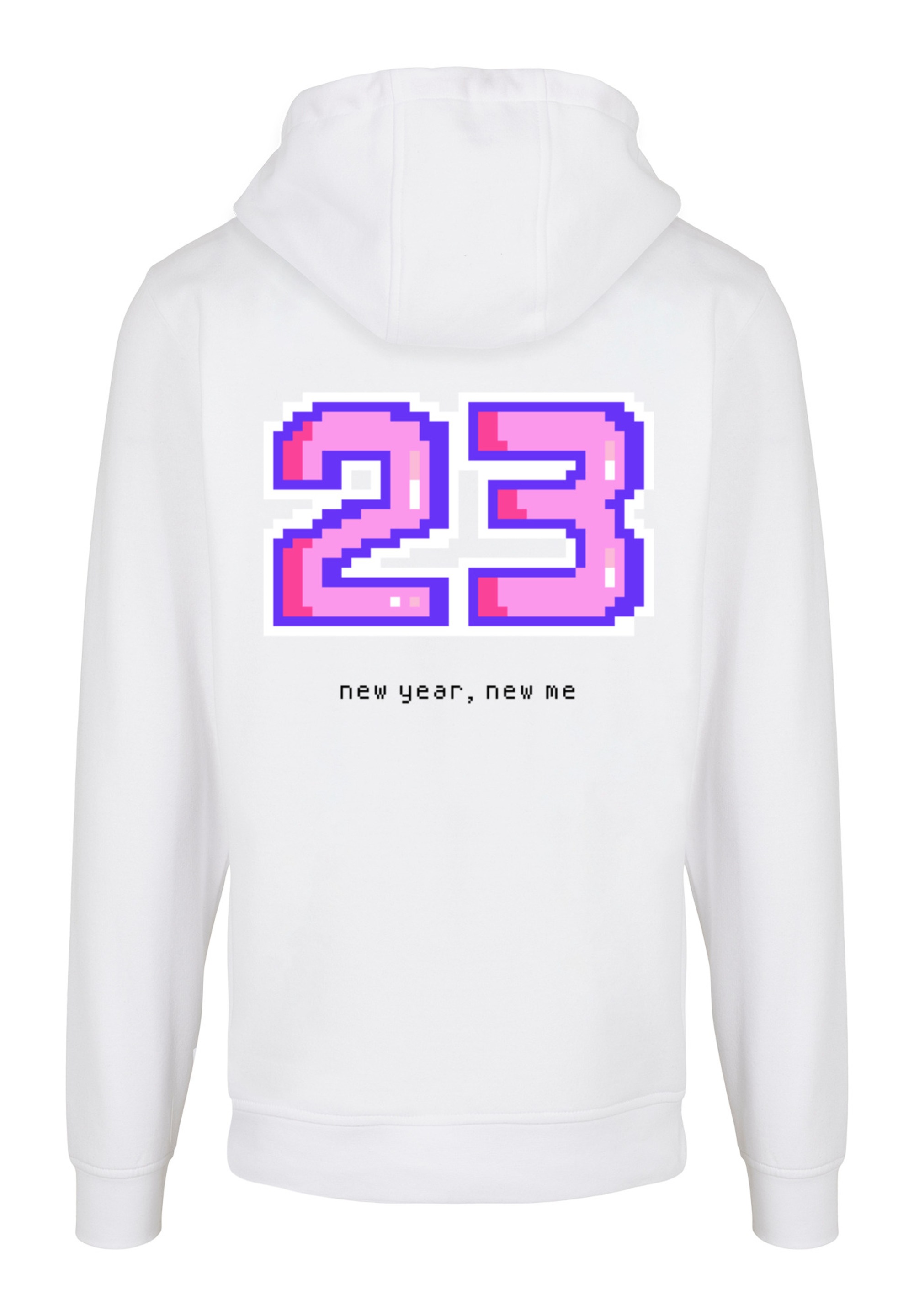 F4NT4STIC Kapuzenpullover »SIlvester Party Happy People Only« Print