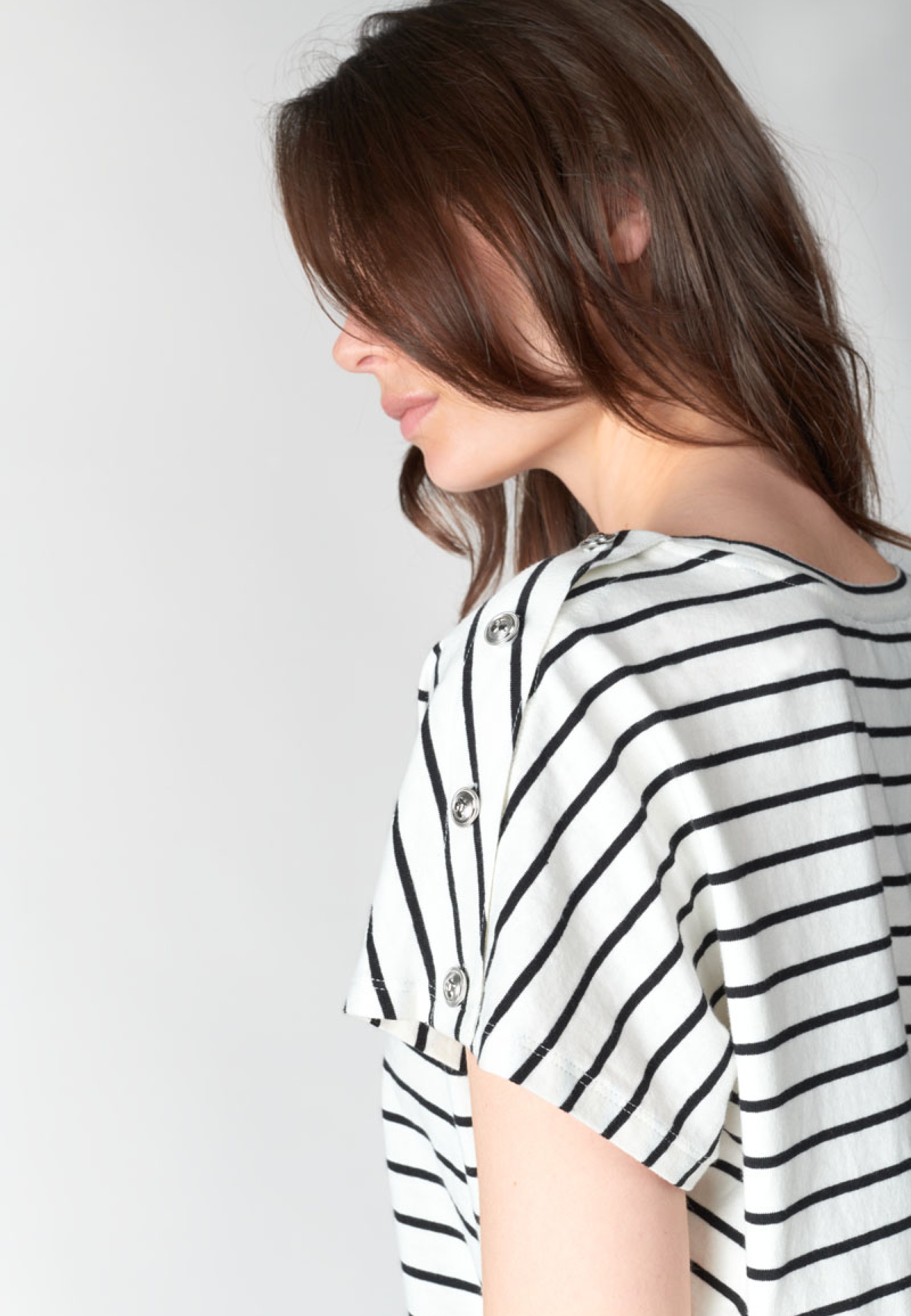 Le Temps Des Cerises T-Shirt »LILAS«, in gestreiftem Design