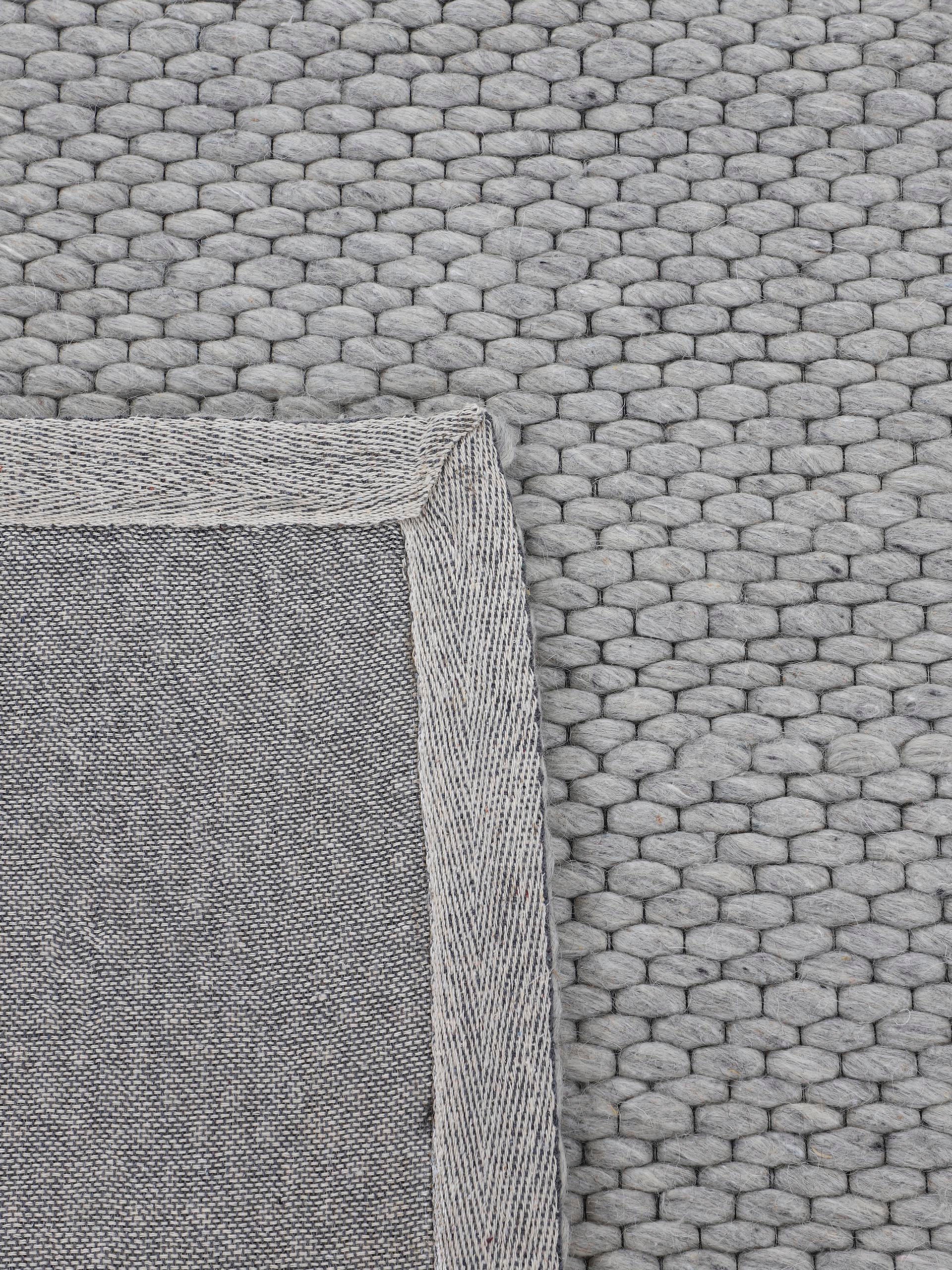 carpetfine Wollteppich »Sina«, rechteckig, 14 mm Höhe, Handweb Teppich, reine Wolle, meliert, handgewebt, weich & kuschelig