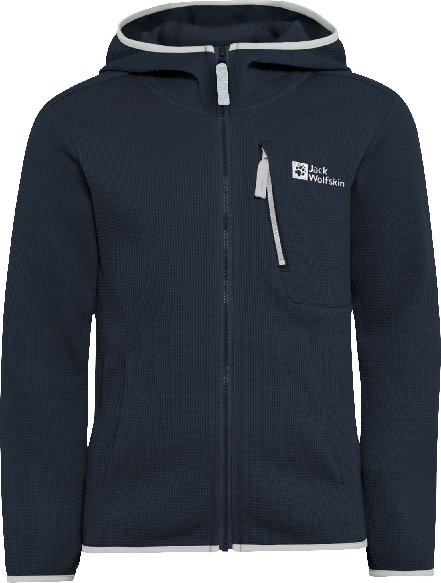 Jack Wolfskin Softshelljacke »ACTAMIC GRID MIDLAYER K«, mit Kapuze
