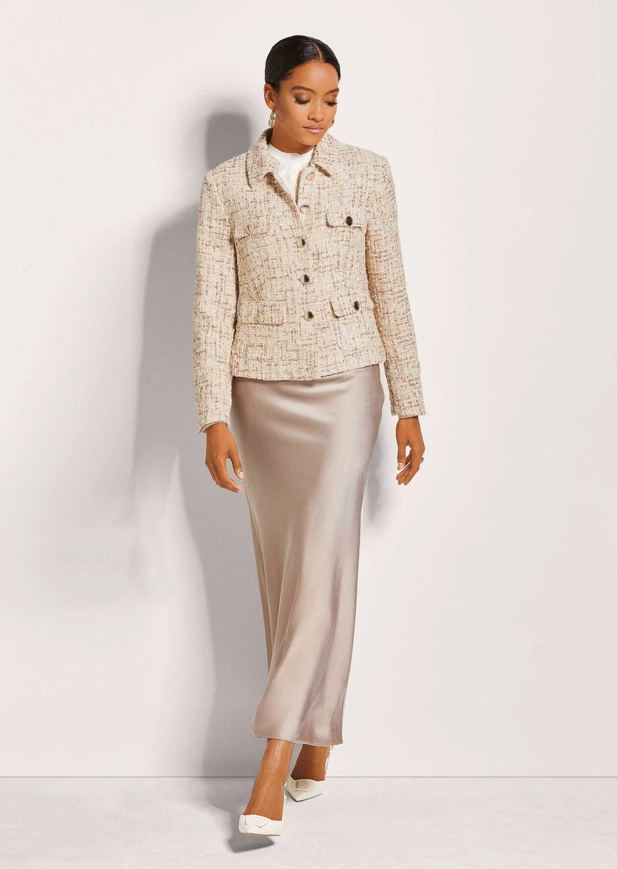 Thumbnail - MADELEINE Jerseyblazer "Blazer Glanzvoller Kurzblazer"