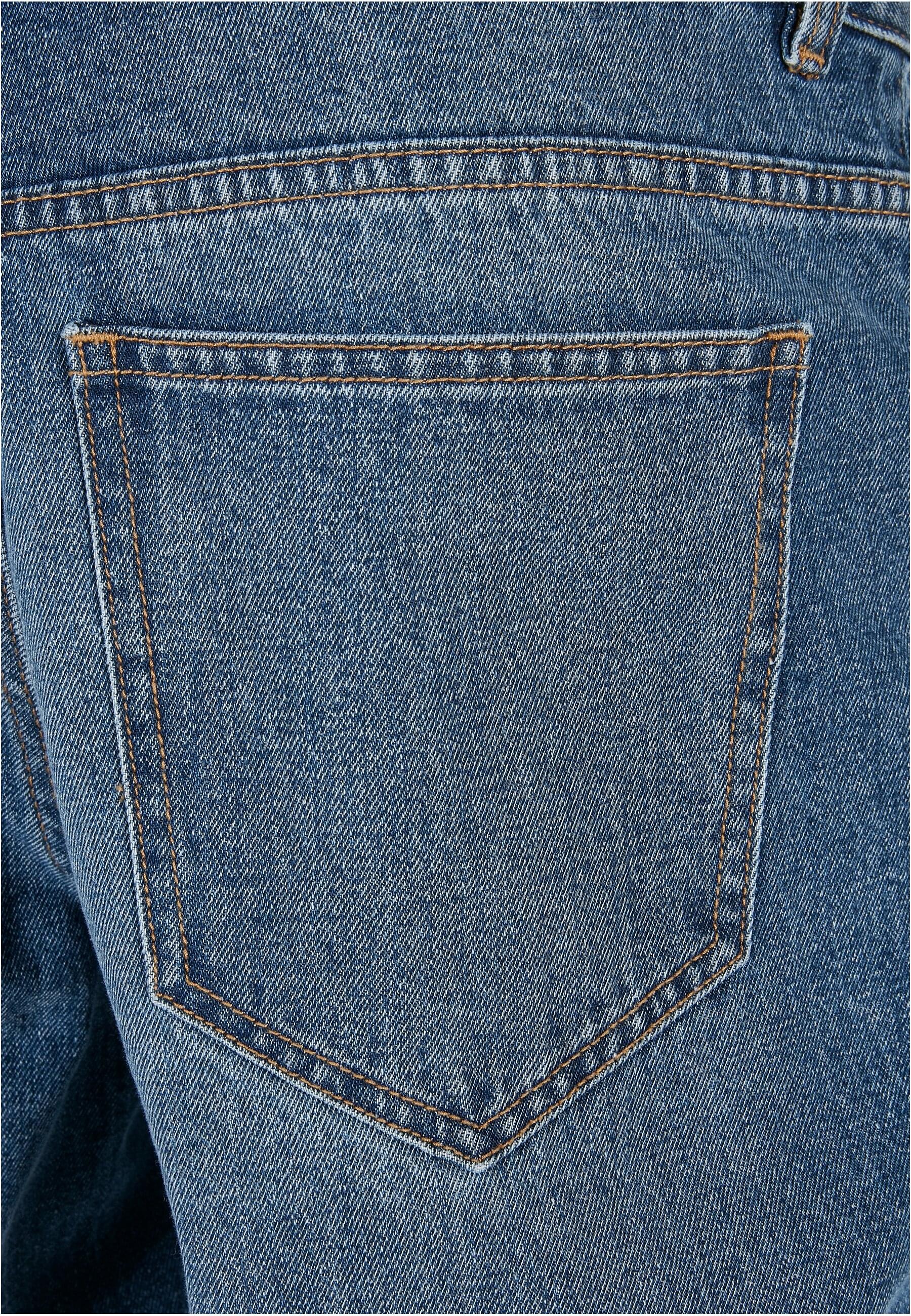 URBAN CLASSICS Bequeme Jeans »Urban Classics Herren Straight Slit Jeans«, (1 tlg.)