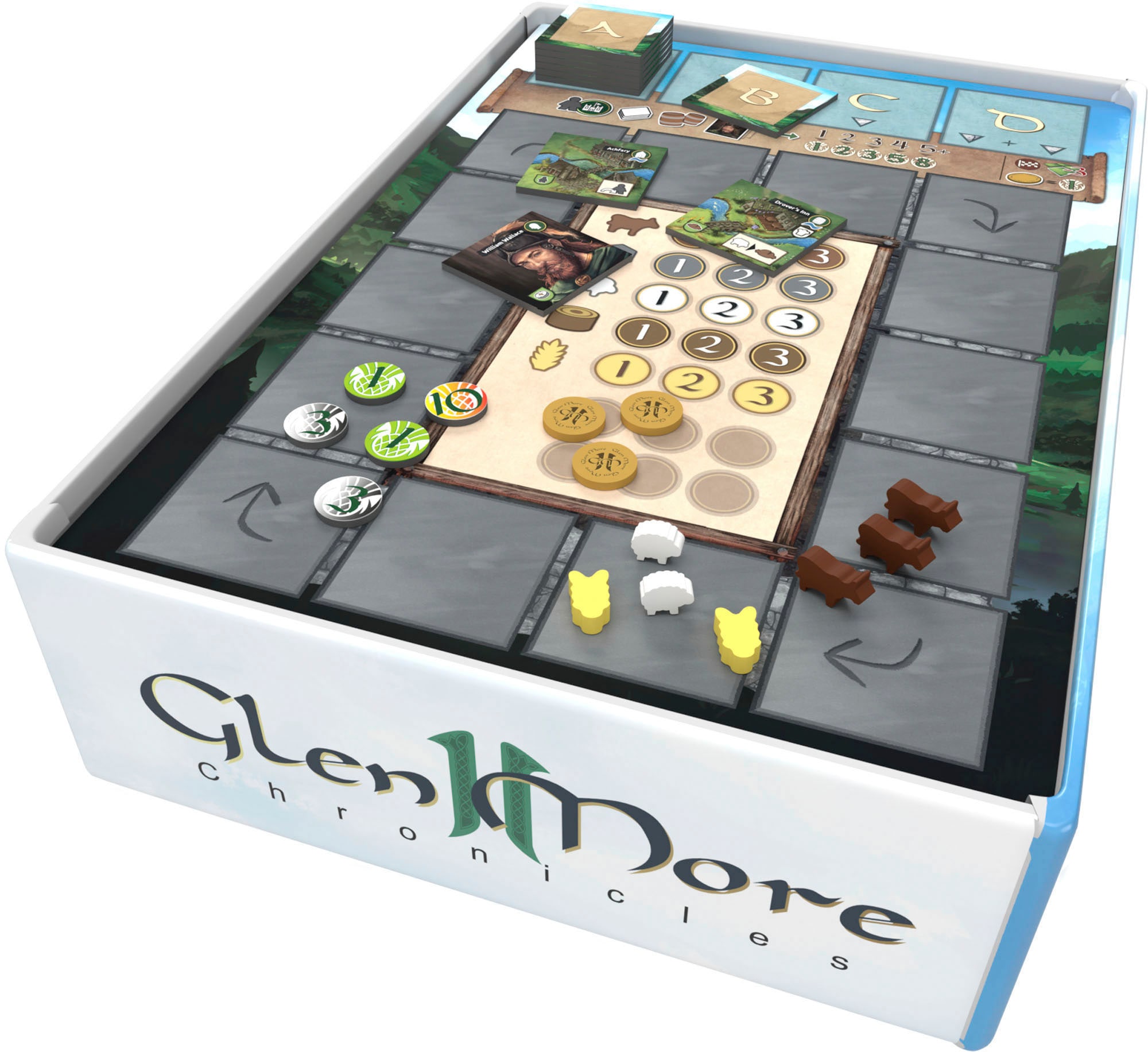 Funtails Spiel »Glen More II: Chronicles«