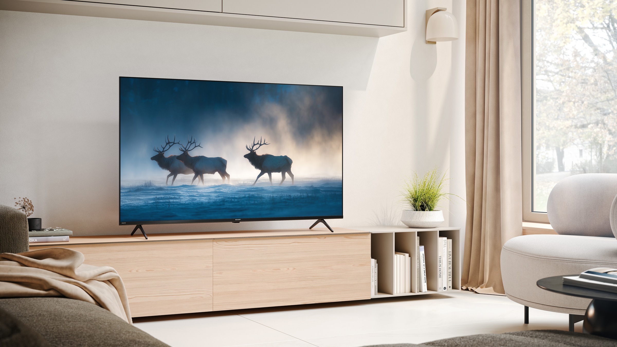 Sharp LED-Fernseher »4T-C50HKx« 126 cm/50 ″ Smart-TV