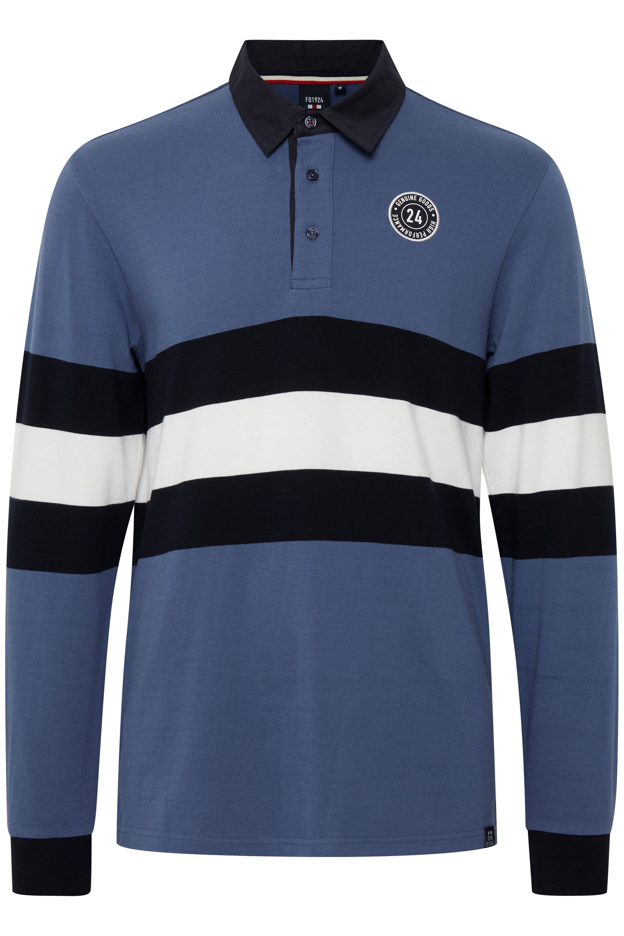 FQ1924 Langarm-Poloshirt "Langarm-Poloshirt FQMikkael" günstig online kaufen