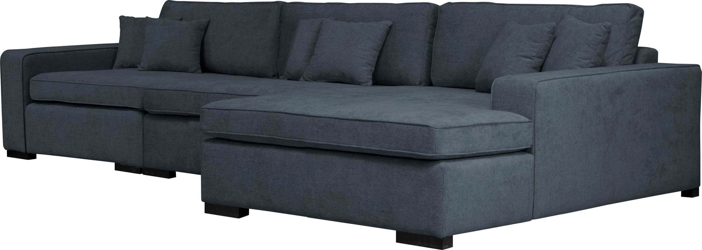 Guido Maria Kretschmer Home&Living Ottomane »Skara L-Form«, Lounge-Sofa mit Federkernpolsterung, in vielen Bezugsvarianten