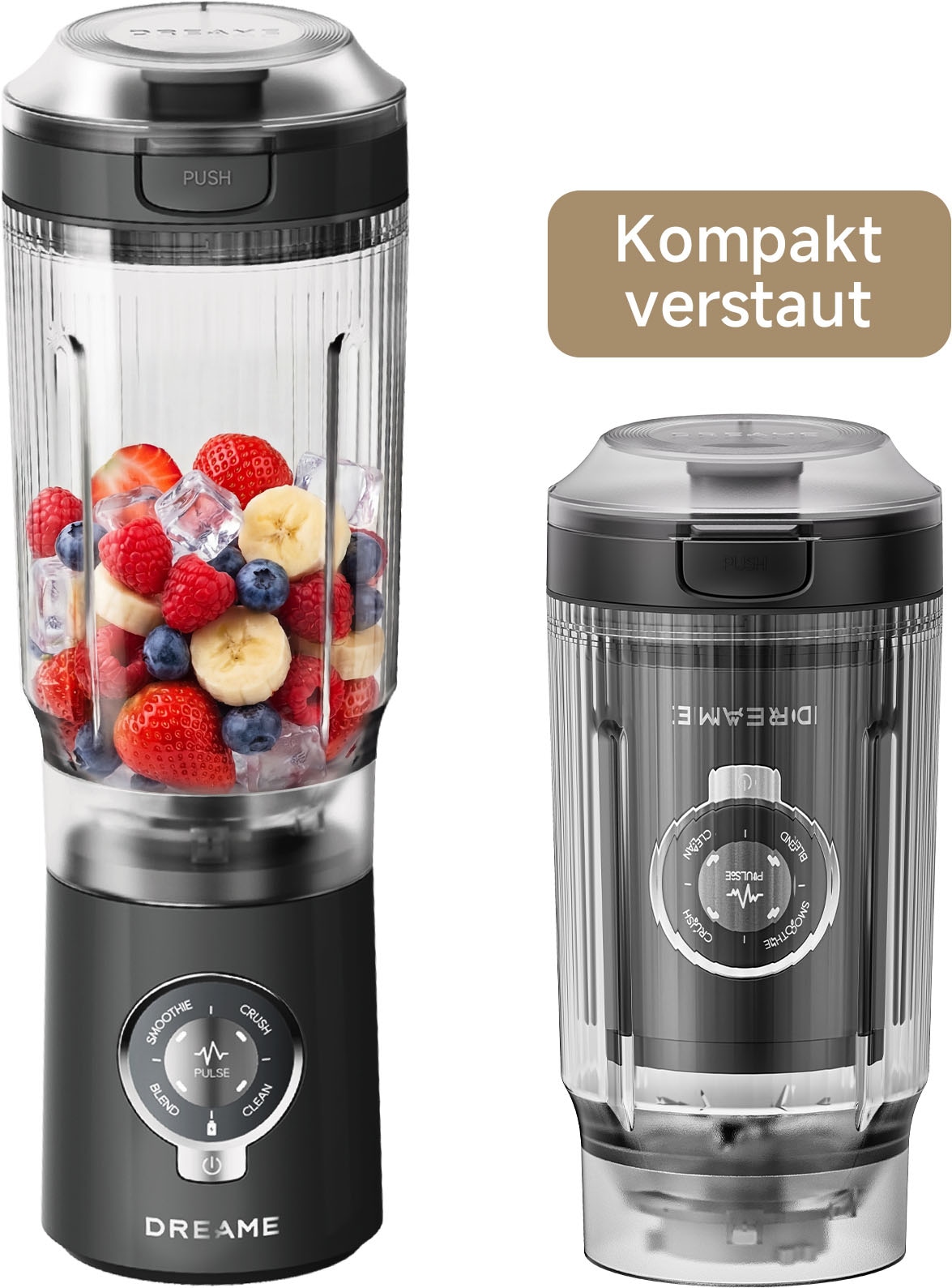 Dreame Akku-Smoothie-Maker "PortFresh Portable Blender" 120 W USB-C, Akku, kompakt, mobil