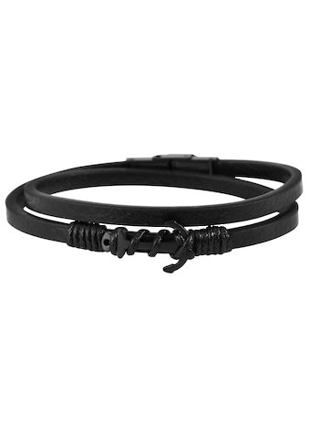 Edelstahlarmband »Armband Anker aus Edelstahl 41 cm«