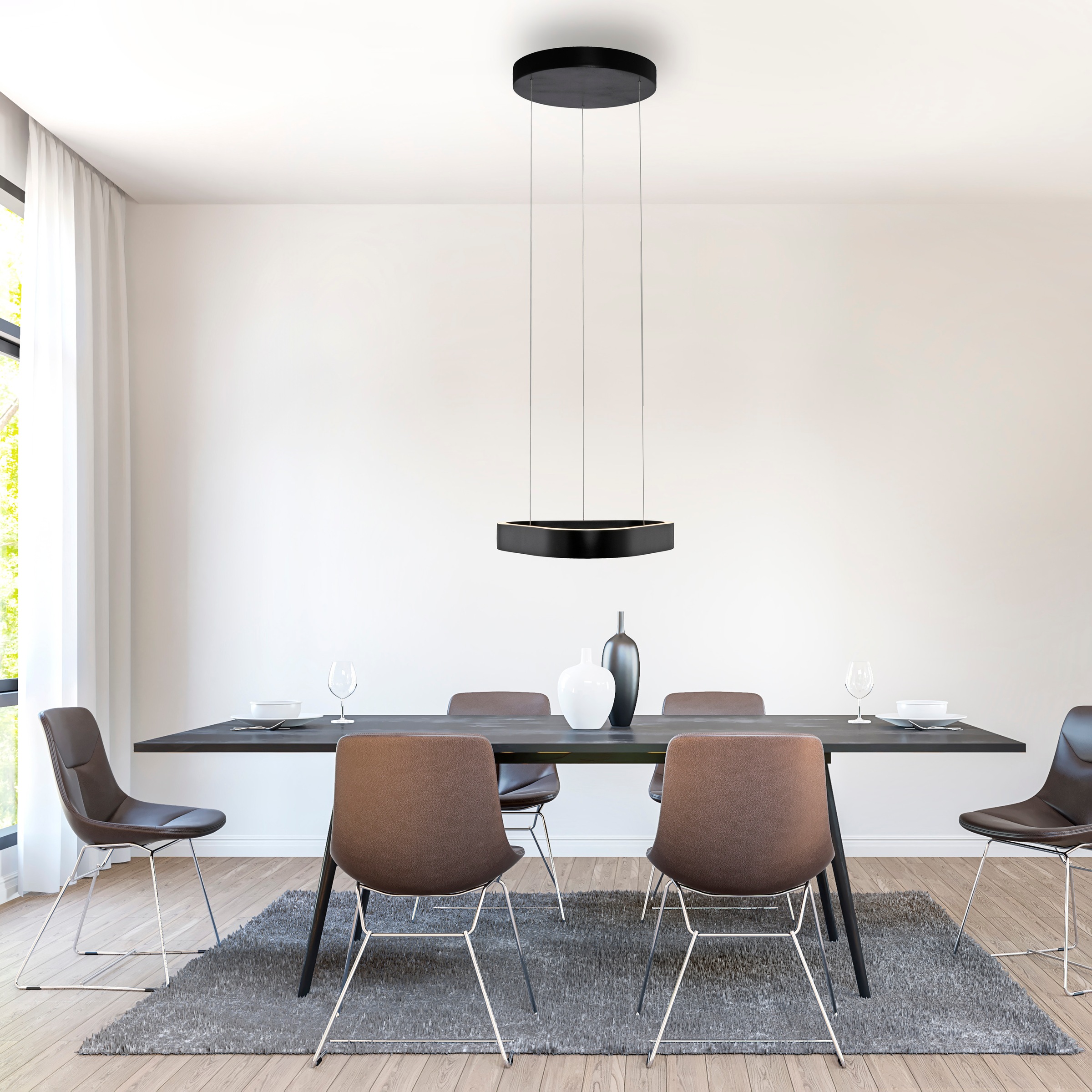 Neuhaus Q DESIGN CONTROL LIGHTS LED Pendelleuchte »Q-STRETTO« LED-Board 1 Stk. warmweiß - kaltweiß