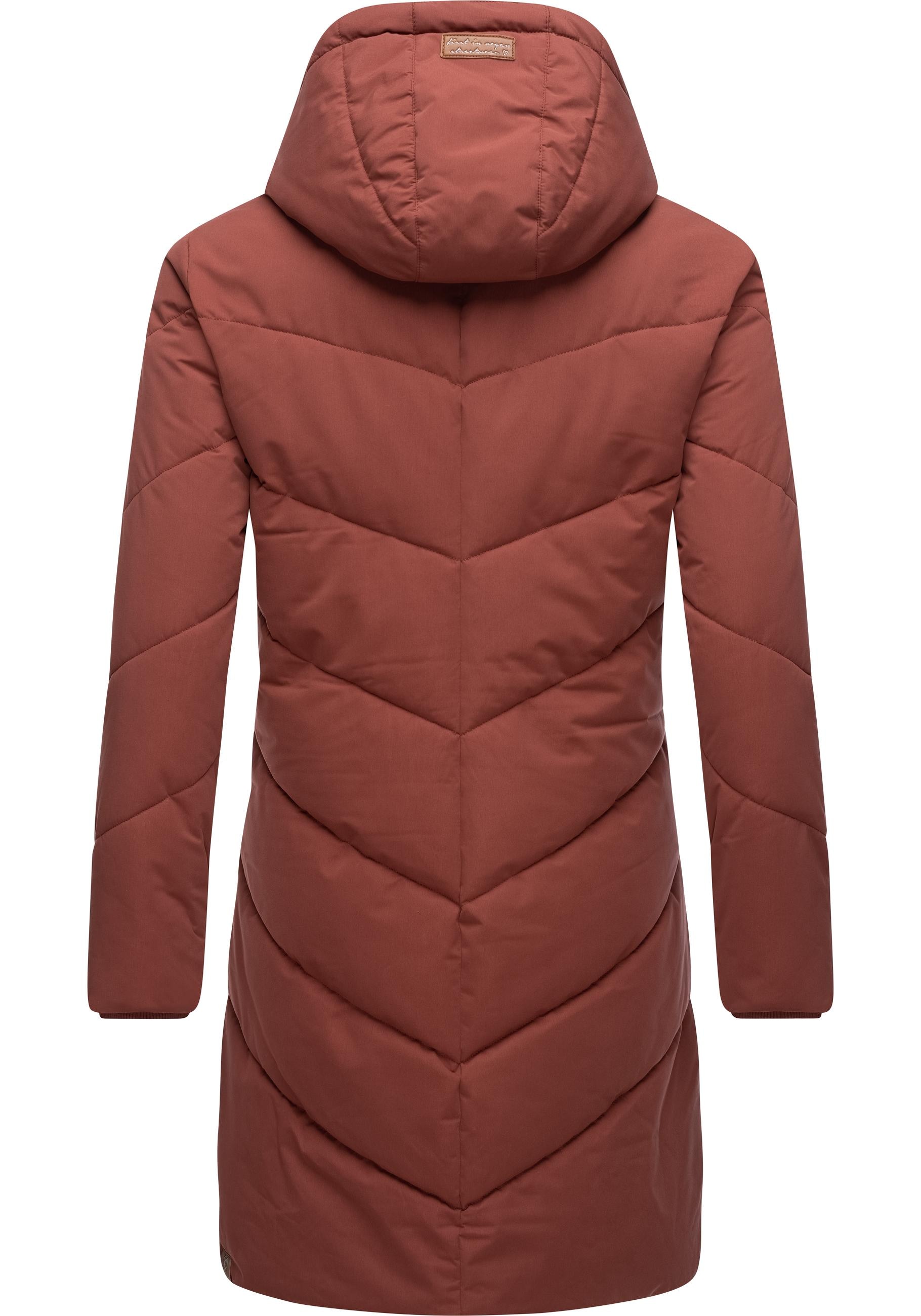 Ragwear Wintermantel »Rebelka«, wasserdichter Winterparka mit abnehmbarer Kapuze