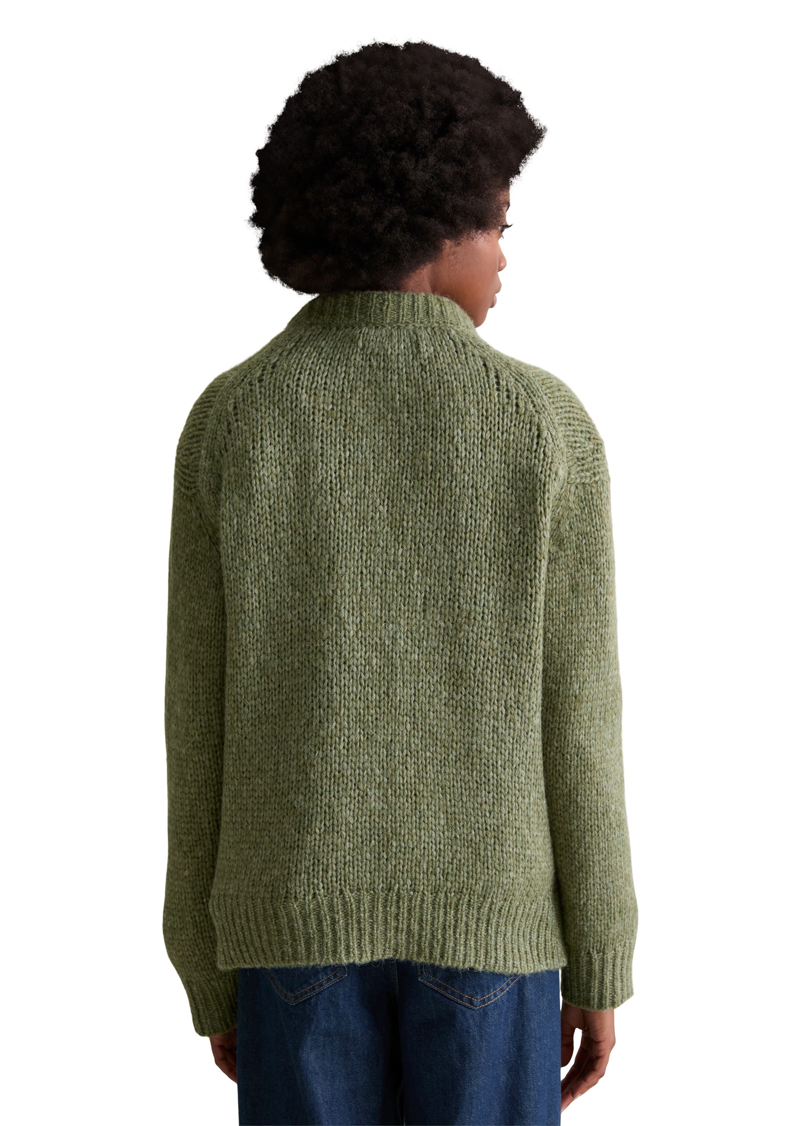 Marc OPolo DENIM Cardigan "relaxed", aus kuschligem Schurwolle-Alpakawolle- günstig online kaufen