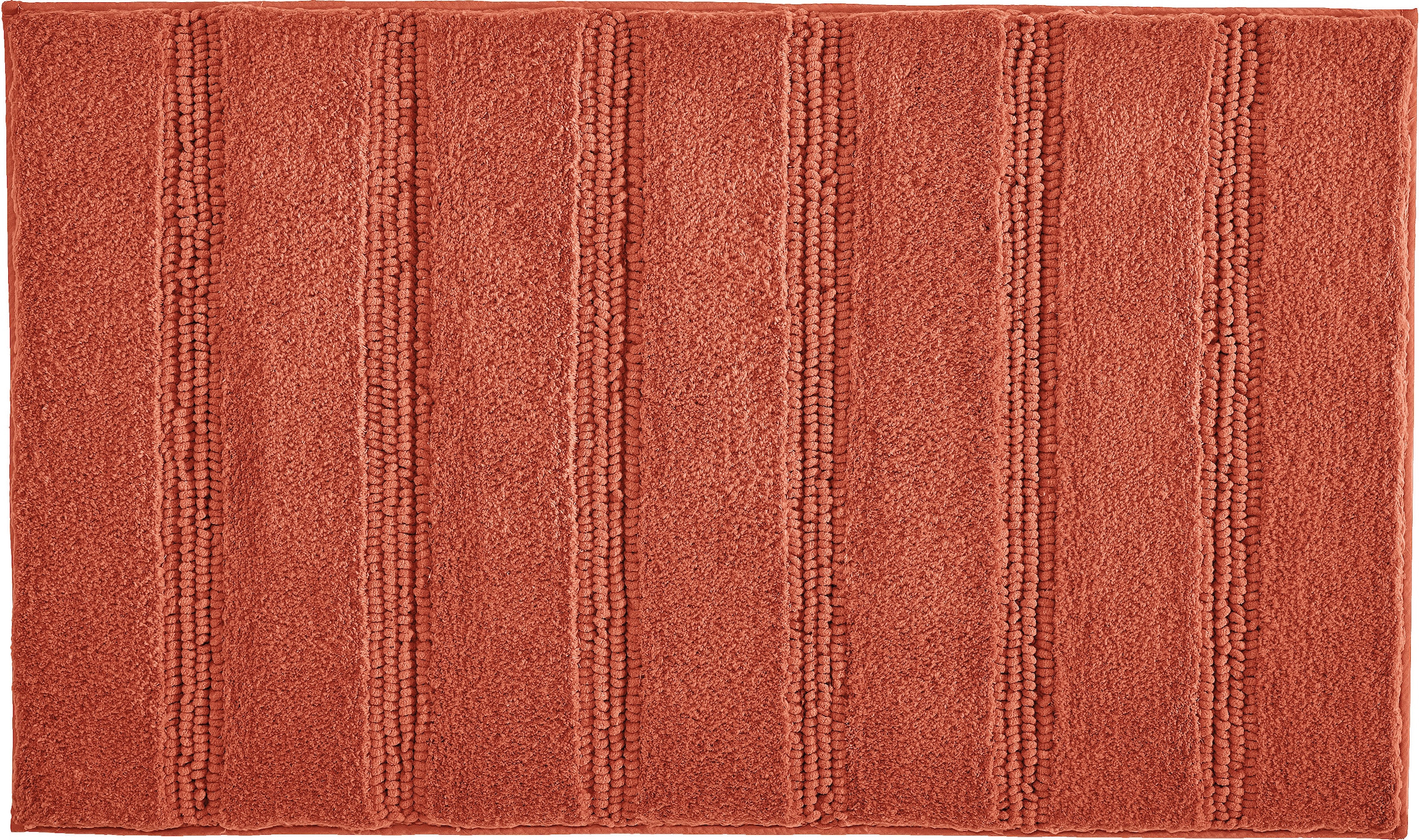 Kleine Wolke Badematte »Monrovia«, rutschhemmend beschichtet, fußbodenheizungsgeeignet, Badteppich, Uni Farben, gestreift, aus Mikrofaser, waschbar