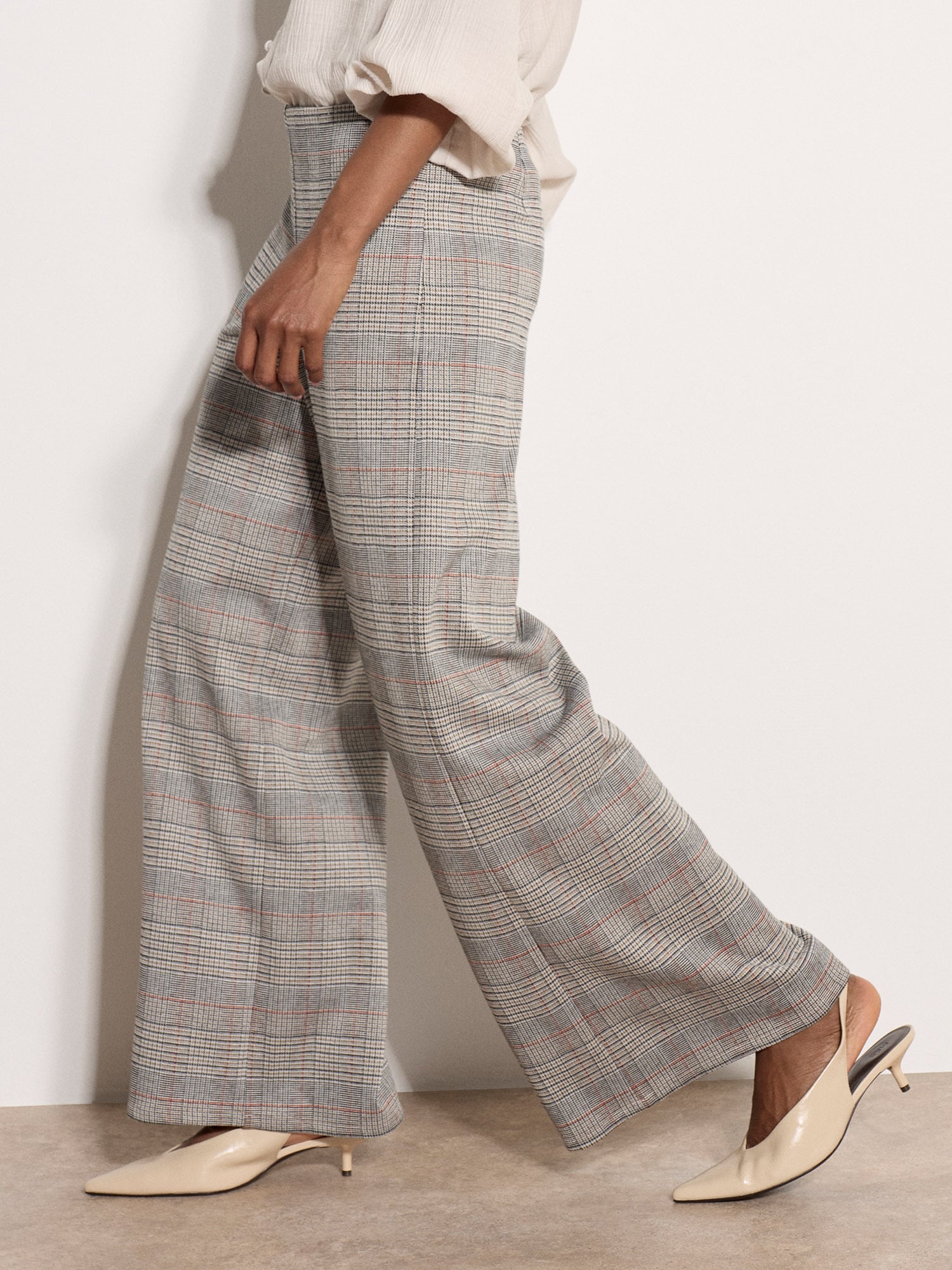 Apricot Stoffhose »Weite Hose«  mit Heritage-Karomuster