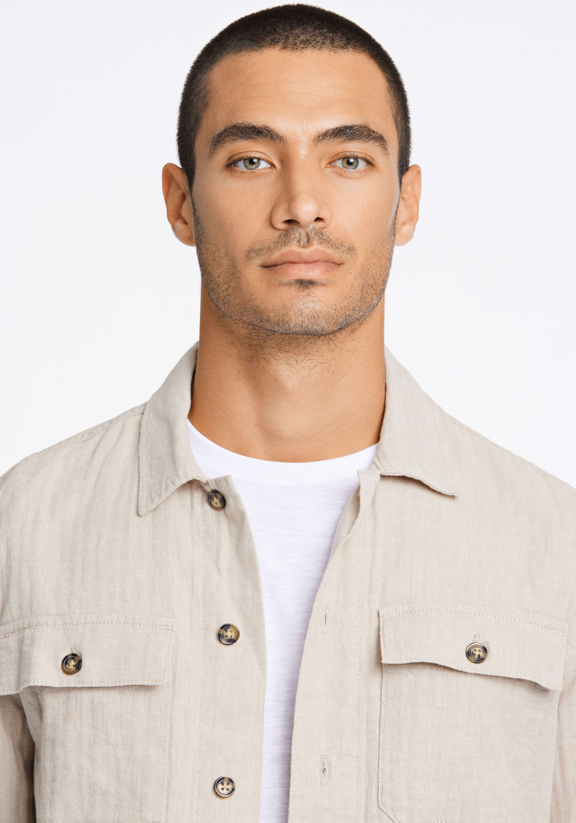 Thumbnail - LINDBERGH Hemdjacke ohne Kapuze mir Knopfleiste