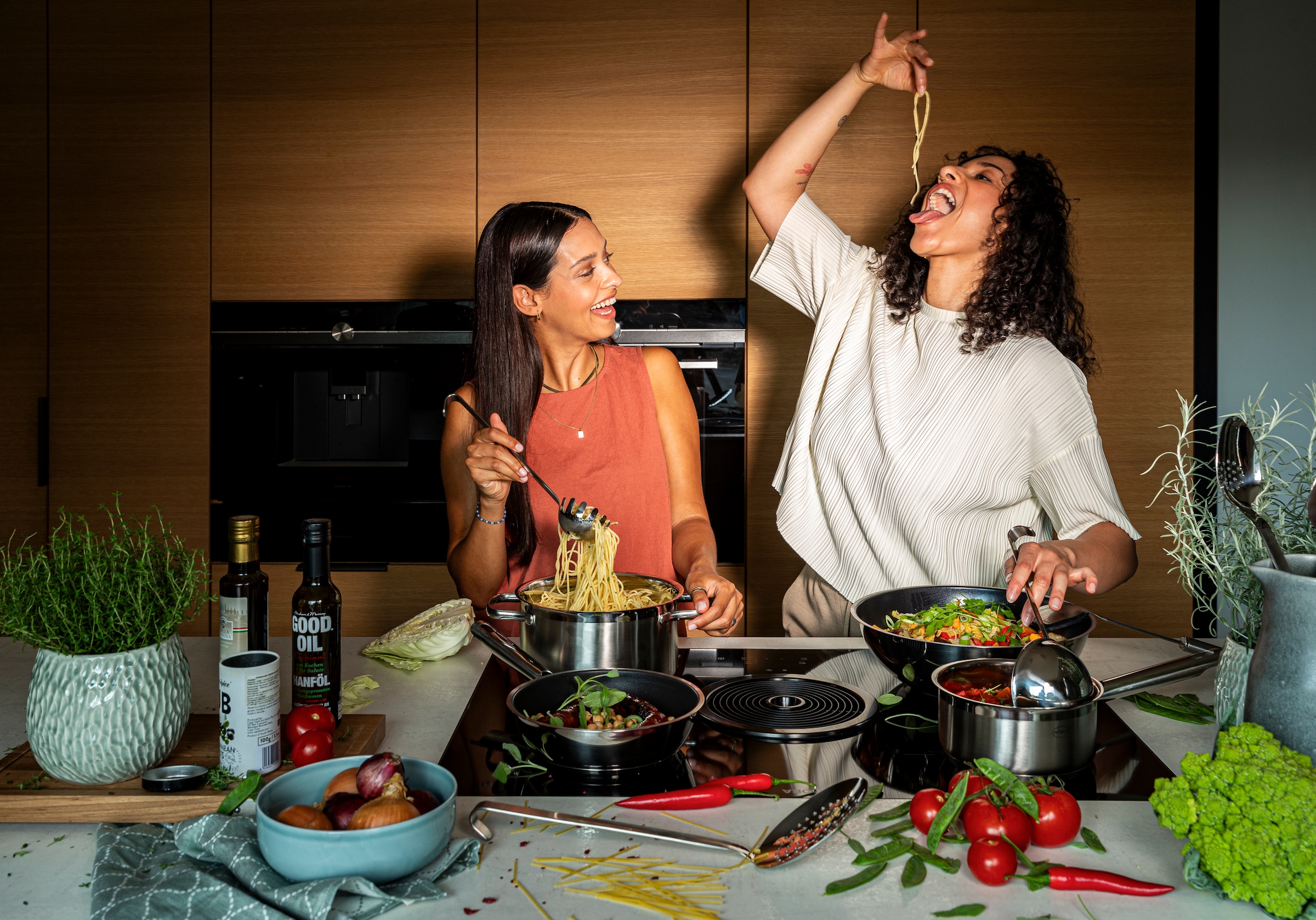 RÖSLE Servierpfanne »PUREELEMENTS Ø 28 cm Keramik ProCeraPlus« Edelstahl 18/10 1 tlg. tlg.