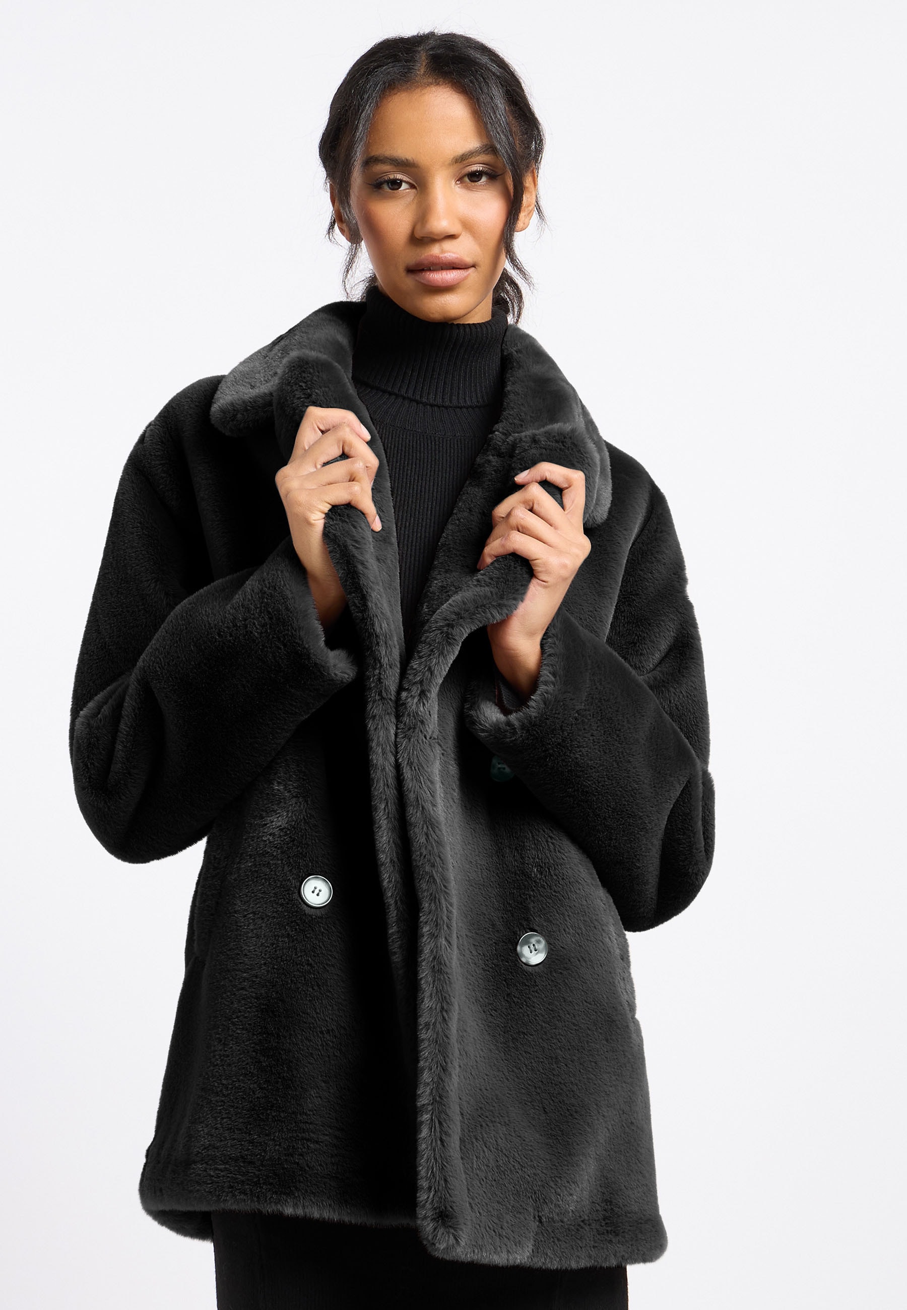 Frieda & Freddies Blouson "Fake Fur Jacket / Darlah" günstig online kaufen