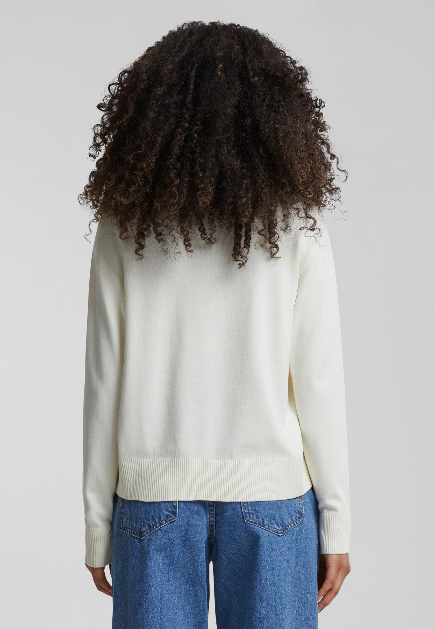URBAN CLASSICS Rundhalspullover »Urban Classics Damen Ladies Knitted Roundneck Sweater«, (1 tlg.)