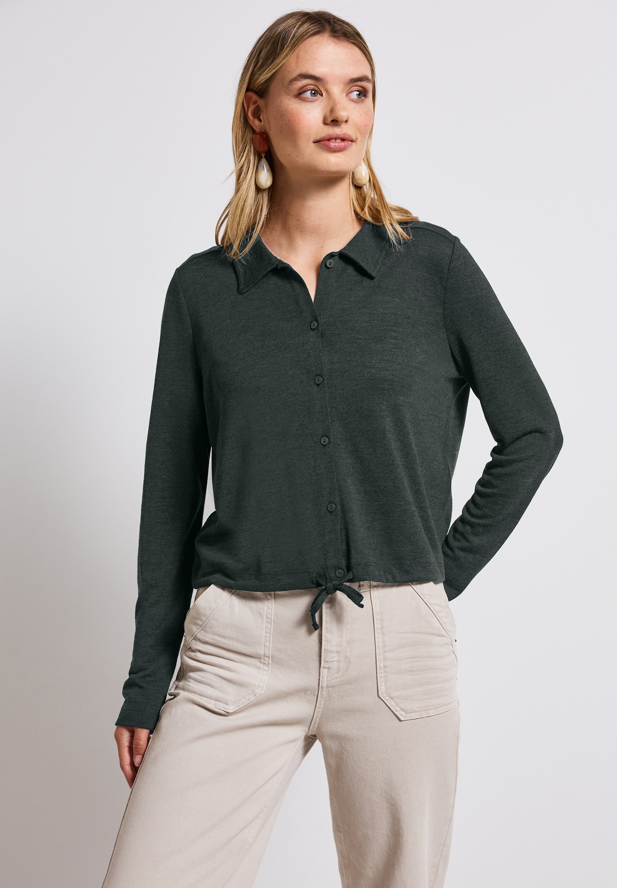 STREET ONE Cardigan, mit Knopfleiste günstig online kaufen