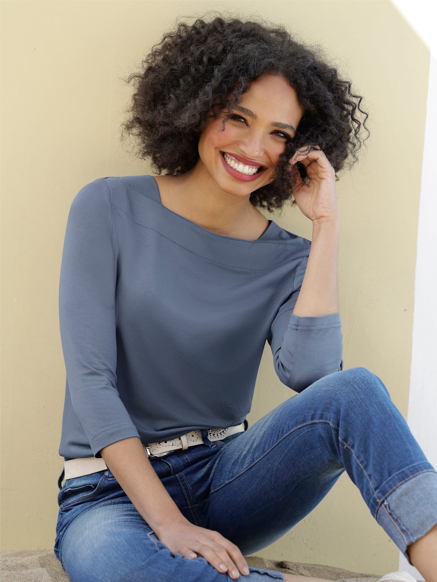 heine 3/4-Arm-Shirt "Shirt", (1 tlg.) günstig online kaufen