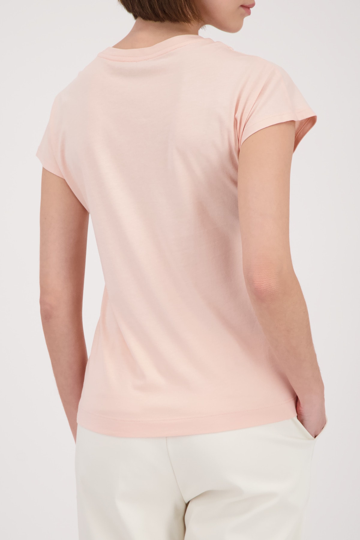 Monari T-Shirt »Shirt Basic Schmuck« Regular fit mit Strasssteinen