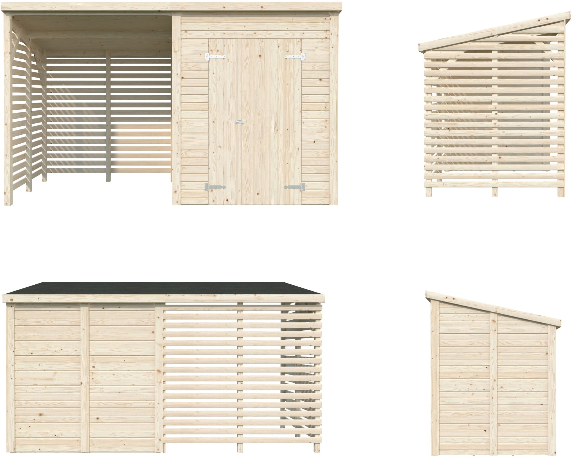 Palmako Gartenhaus »Leif 3,0+2,9 m²«