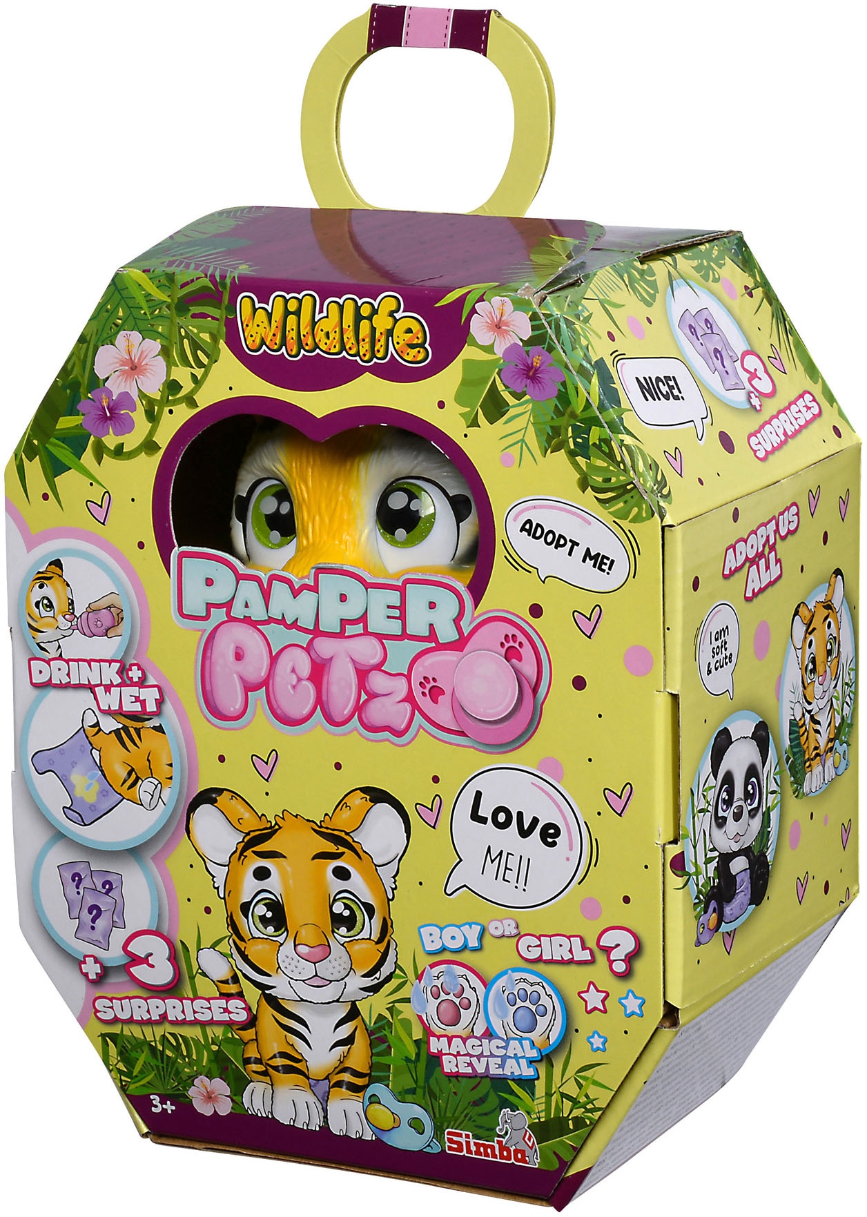 SIMBA Spielfigur »Pamper Petz Tiger«, mit Funktionen