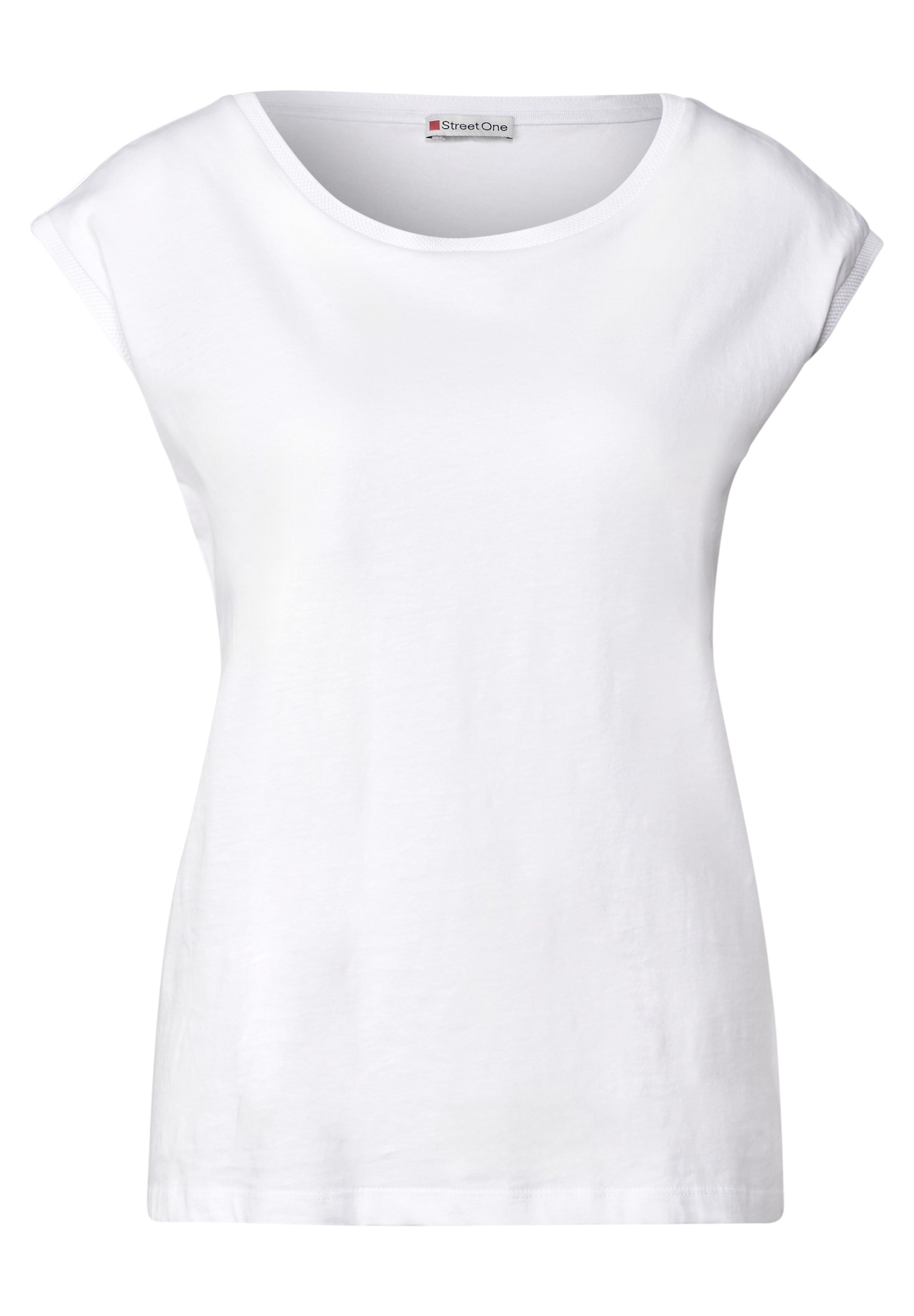 STREET ONE T-Shirt, aus reiner Baumwolle
