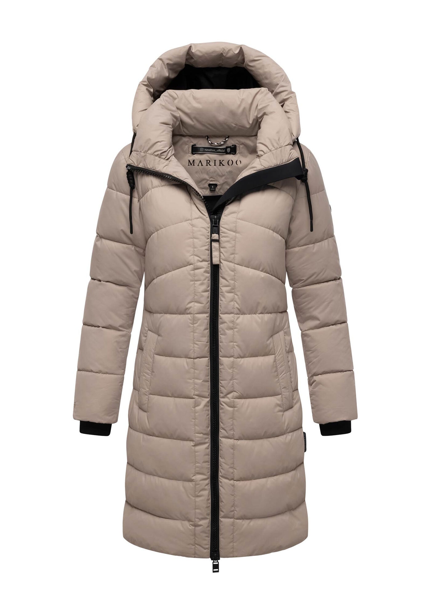 Marikoo Winterjacke »Kaltnäschen«, mit warmem Fleece in den Taschen