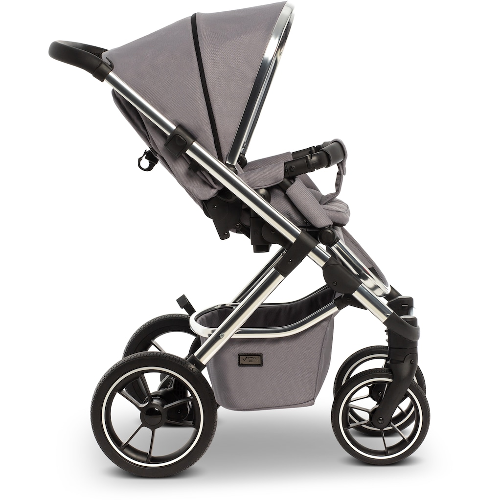 Moon Kombi-Kinderwagen »Scala, stone«, 15 kg, ; Kinderwagen