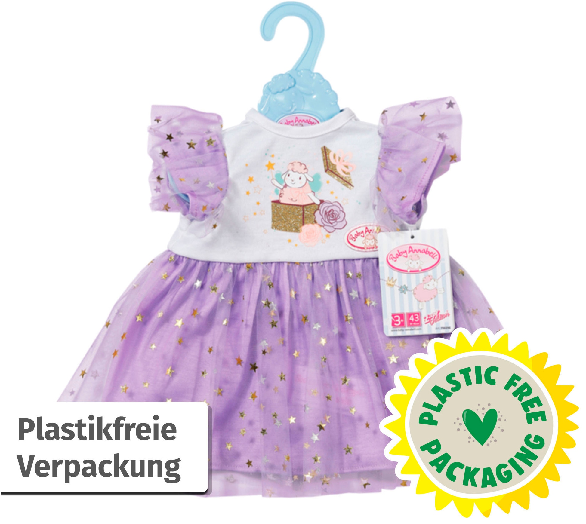 Baby Annabell Puppenkleidung »Tütükleid 43 cm«