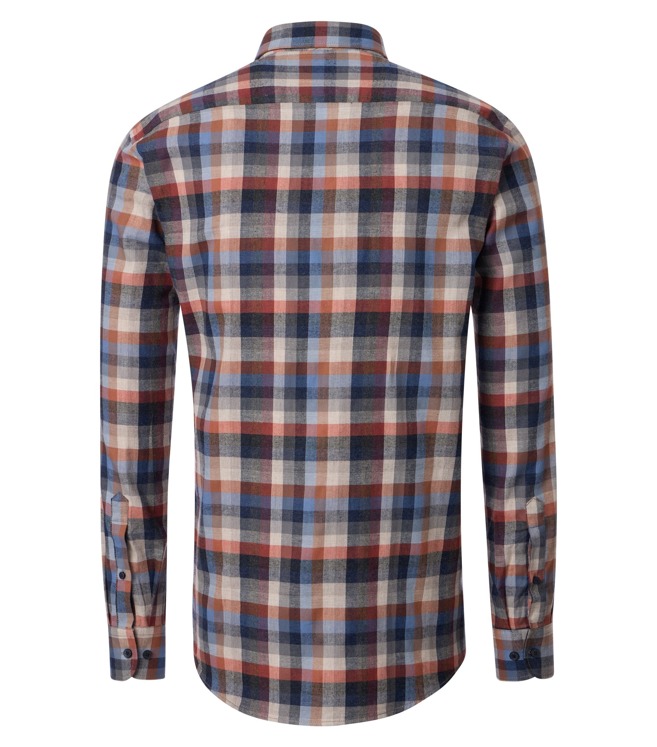 CASAMODA Langarmhemd "CASAMODA Freizeithemd kariert" günstig online kaufen