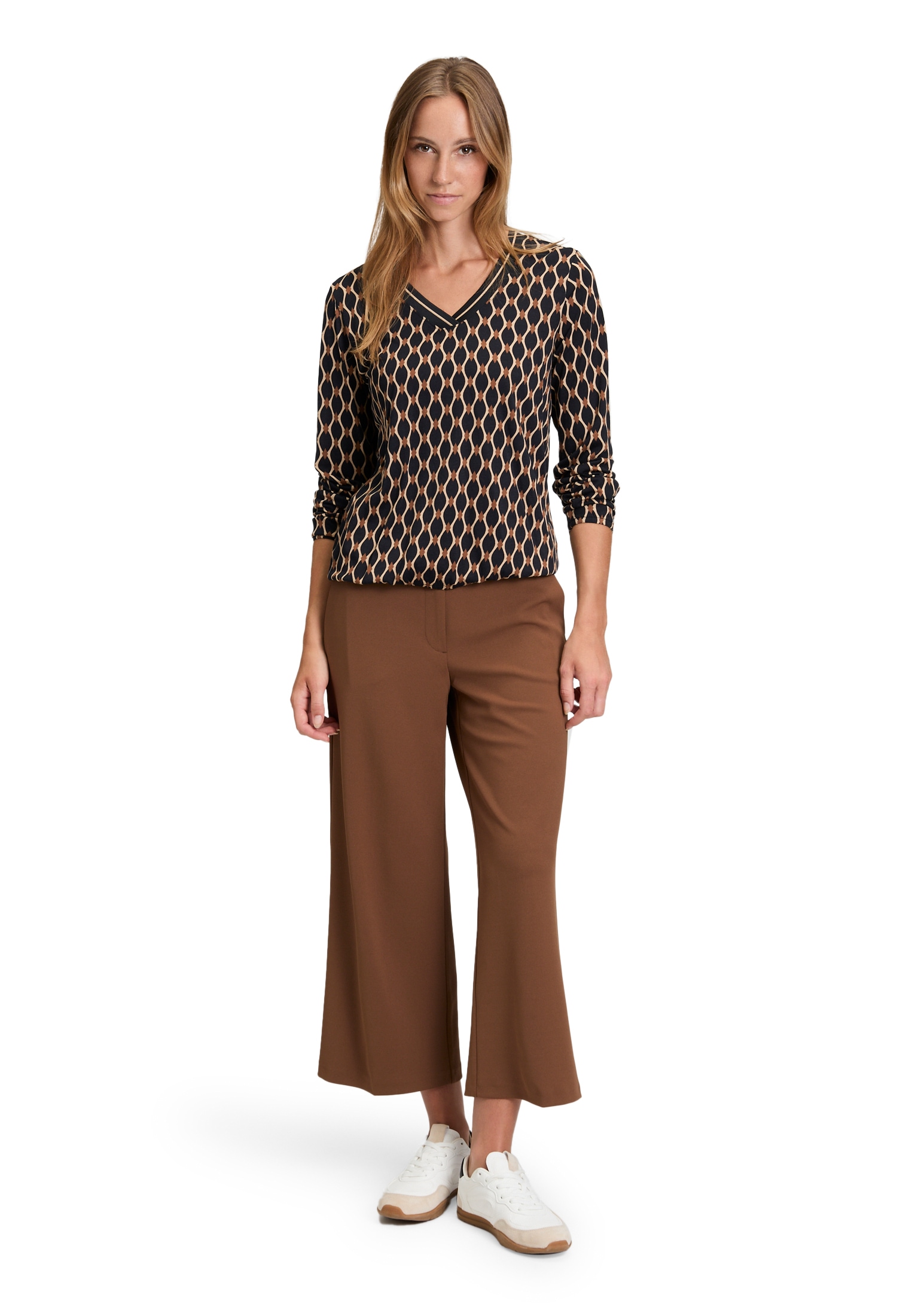 Betty Barclay Kurzarmshirt »Betty Barclay Damen Blusenshirt mit V-Ausschnitt«, (1 tlg.)