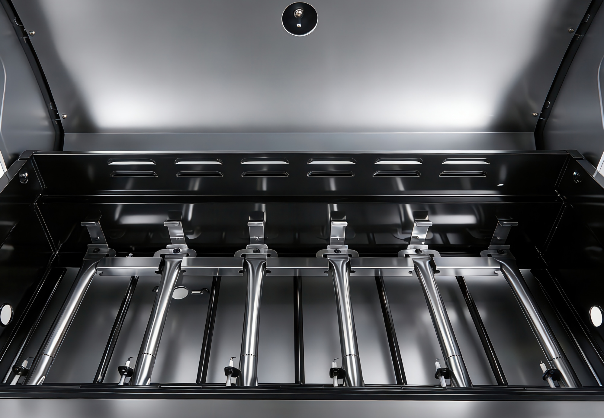 El Fuego Gasgrill »Detroit« 18 kW (6 Brenner je 2,5 kW + 1 Seitenbrenner 3,0 kW)