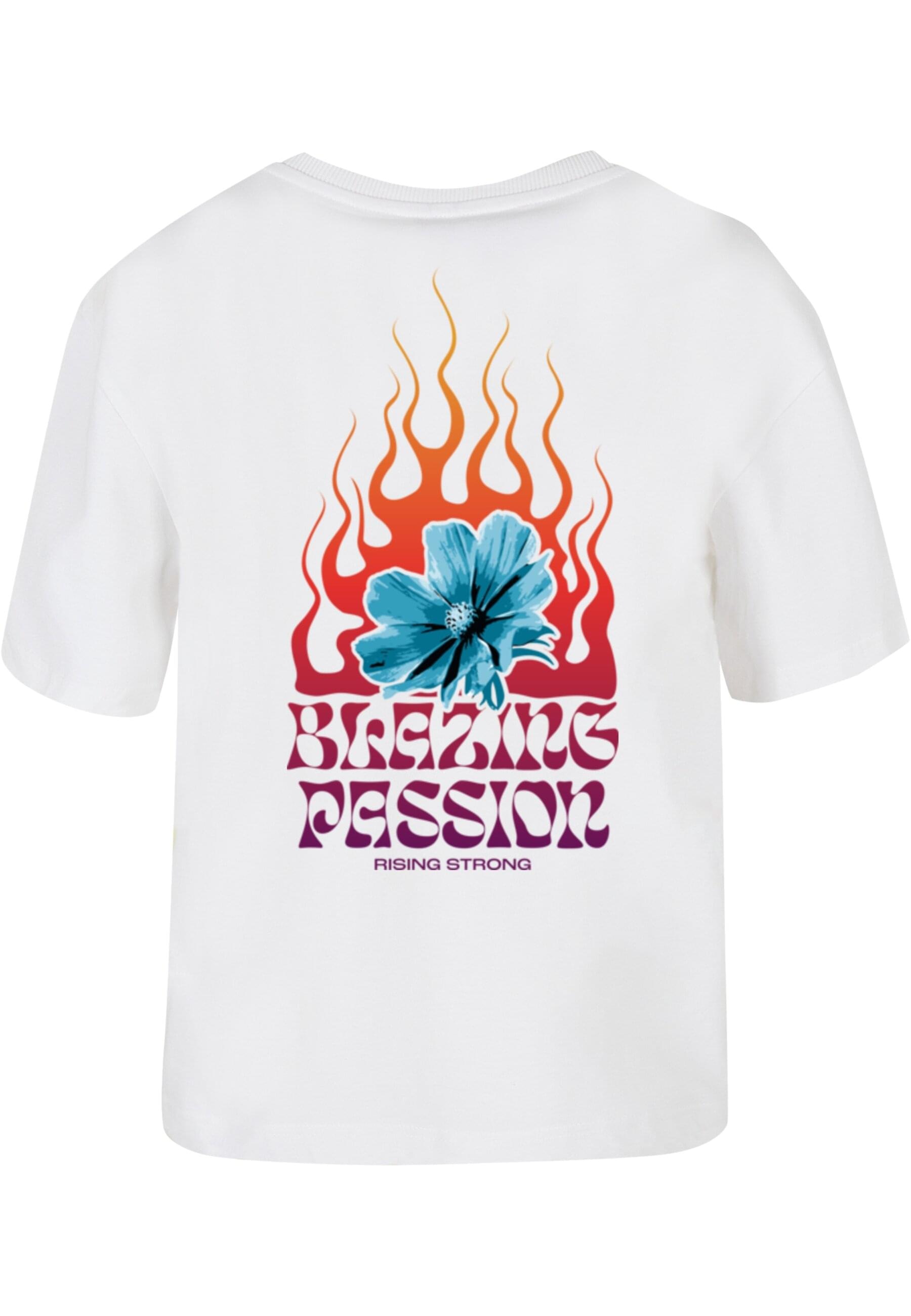 Miss Tee T-Shirt »Miss Tee Damen Blazing Passion Tee«, (1 tlg.)
