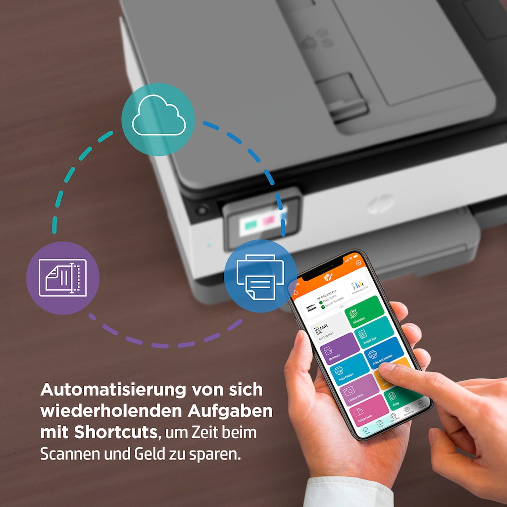 HP Multifunktionsdrucker »OfficeJet Pro 8022e All-in-One A4 color«