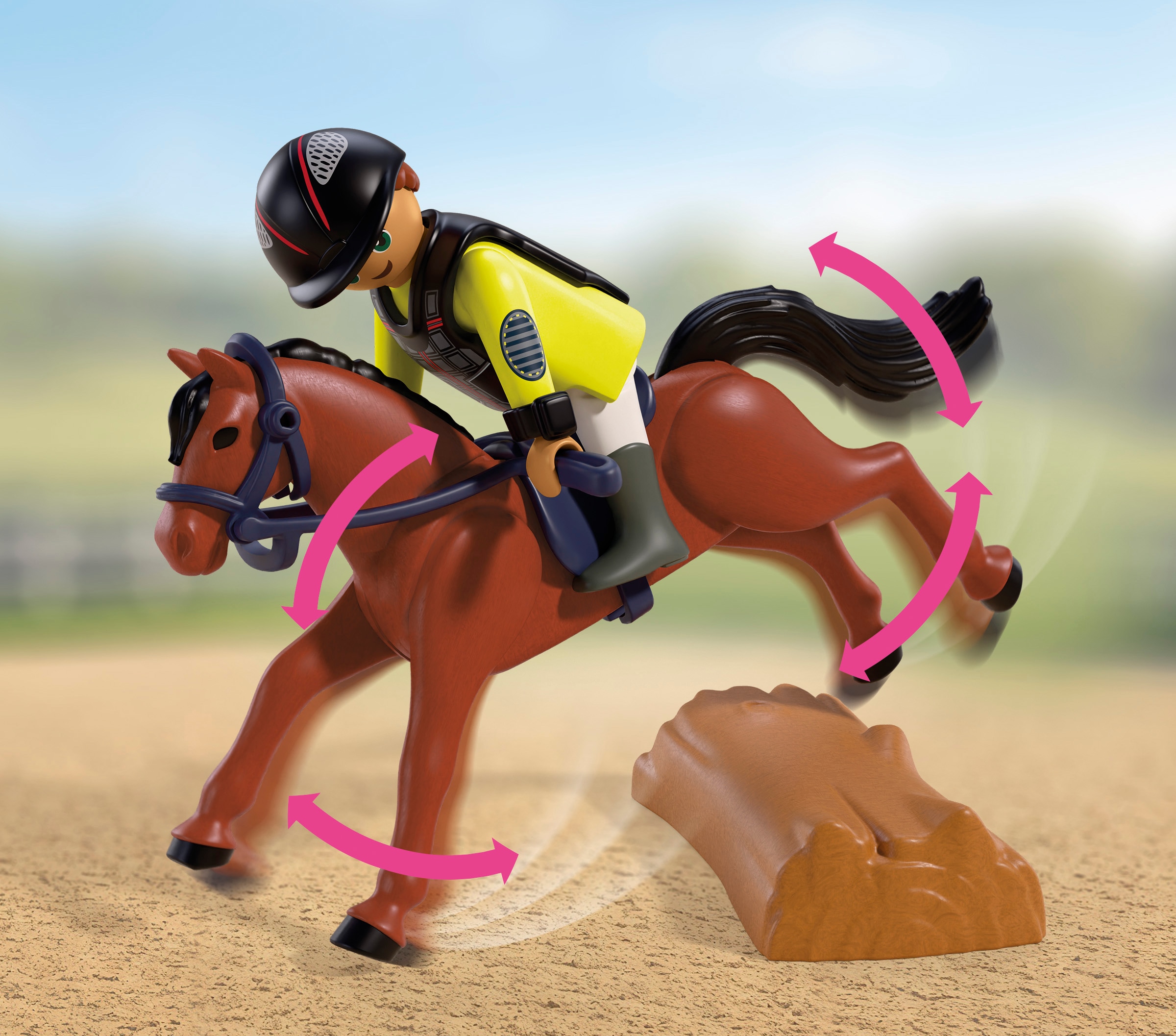 Playmobil® Konstruktions-Spielset »Turnierreitplatz (72130), I Love Horses« Made in Europe