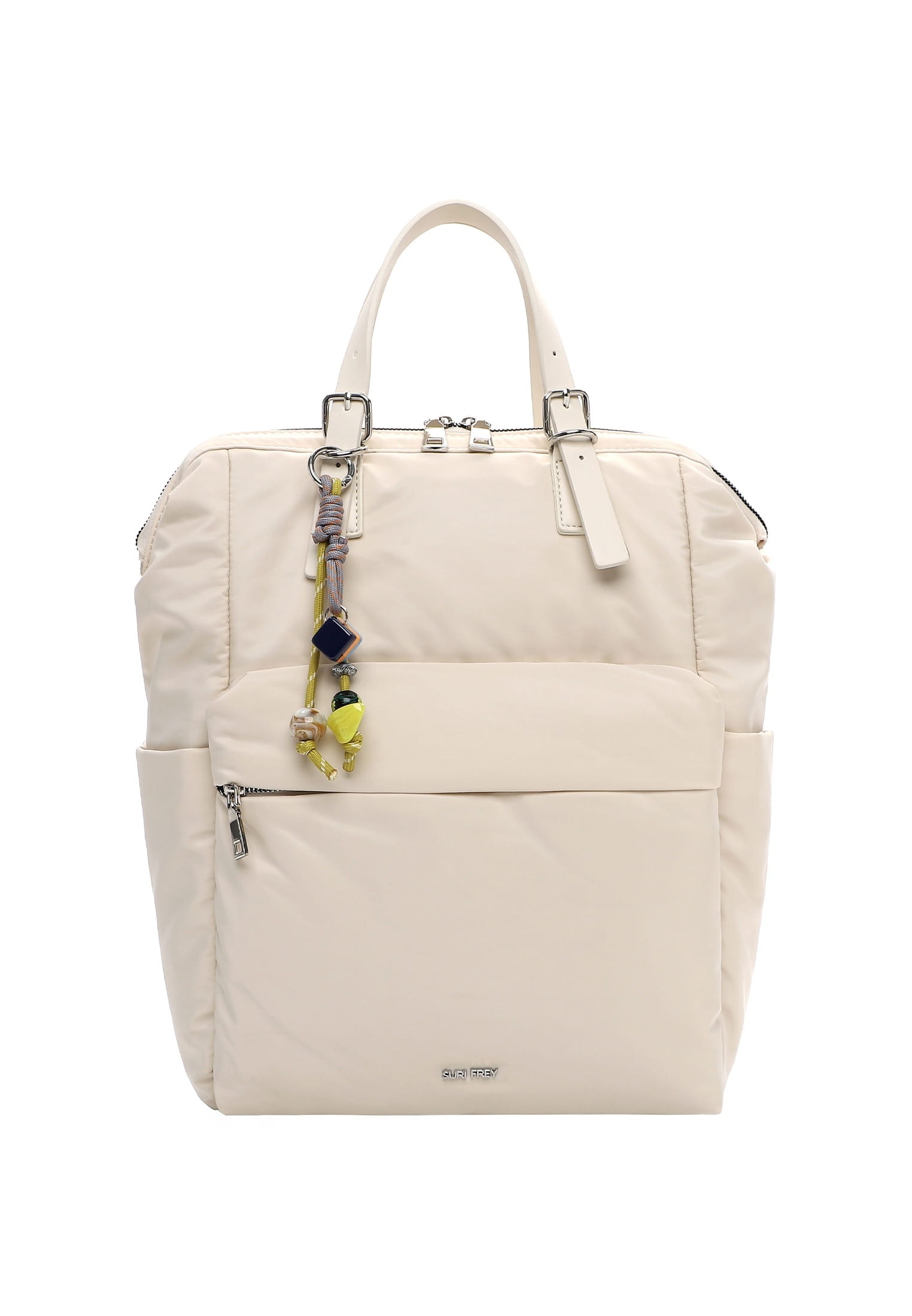 SURI FREY Damen Rucksack "Rucksack SFY Sissy", beige, Polyester, Rucksäcke