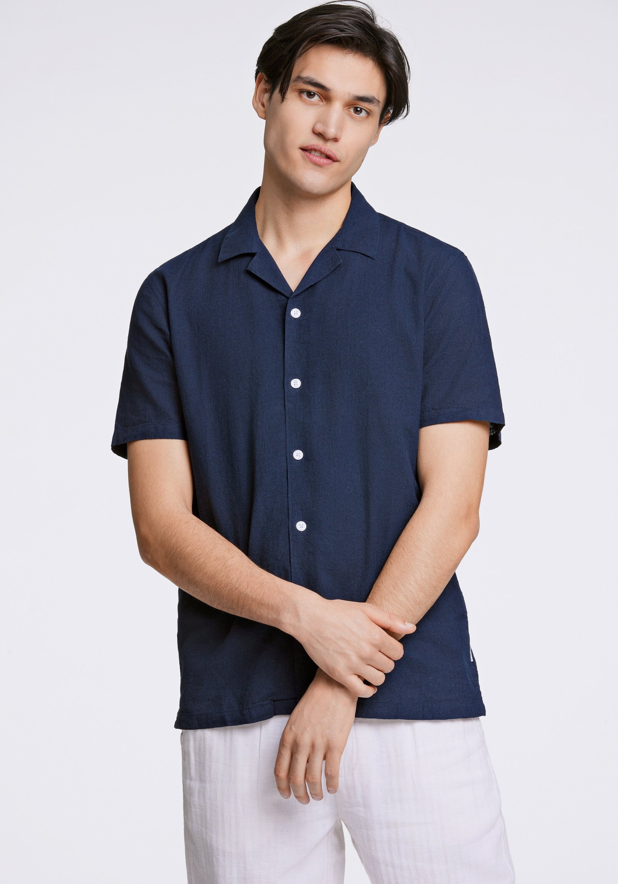 LINDBERGH Leinenhemd "Leinenhemd Relaxed Fit" günstig online kaufen