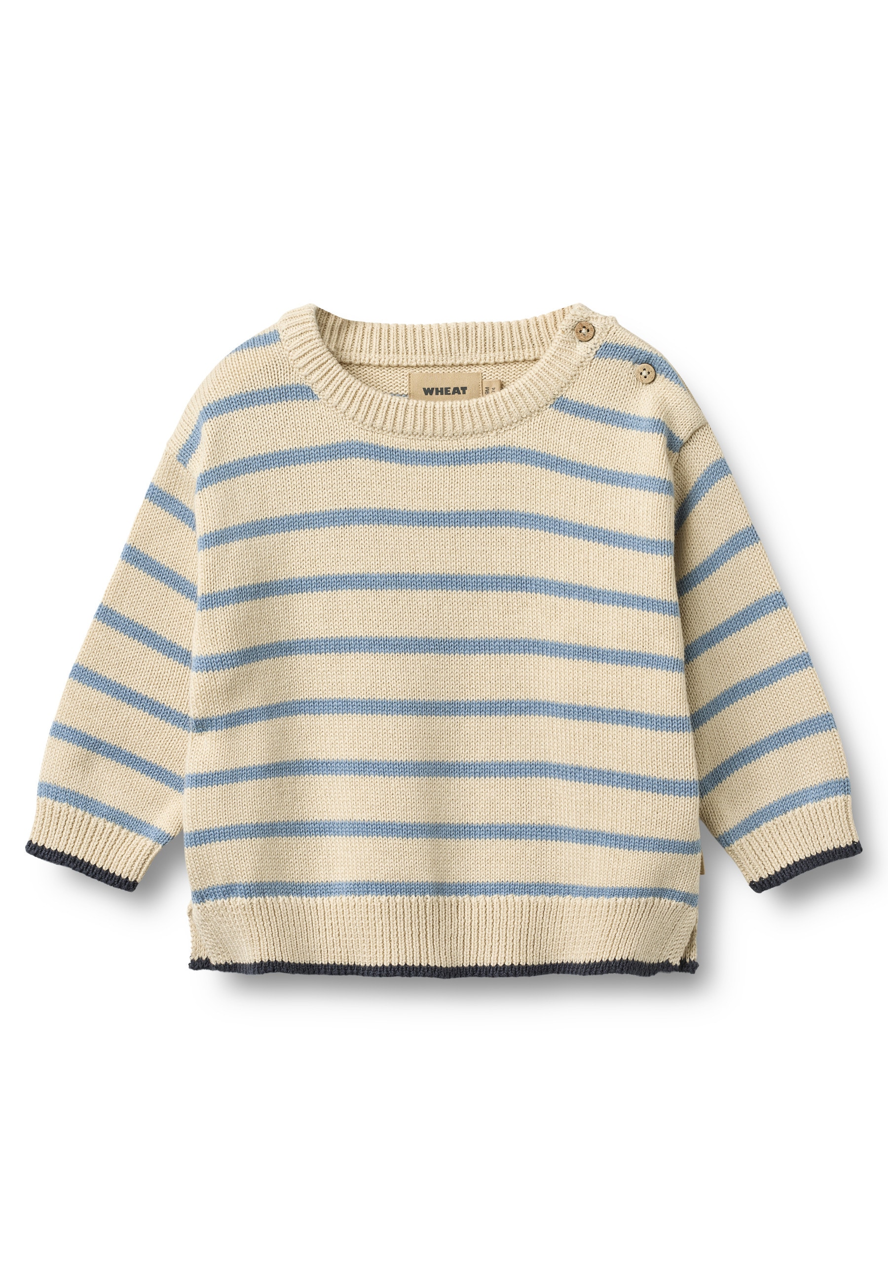 WHEAT Fleecepullover "WHEAT Strickpullover Morgan", 1