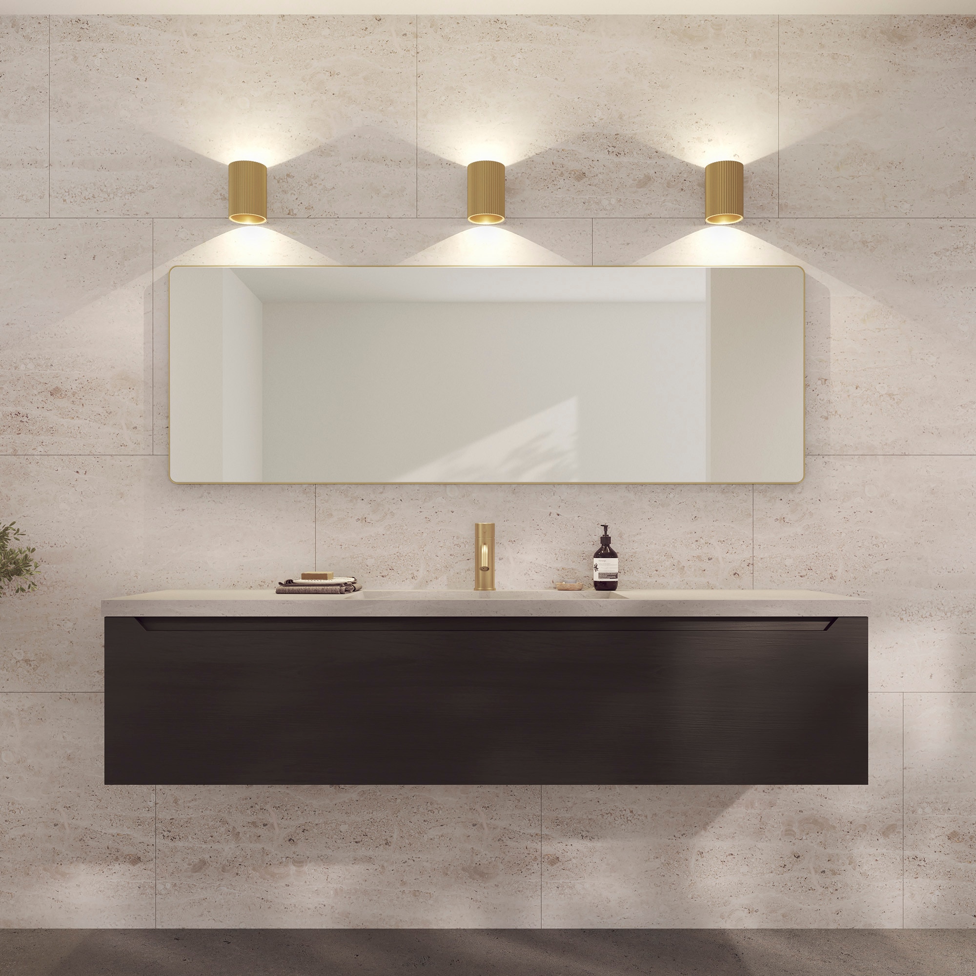 Loevschall Spiegel »Refine, Wandspiegel für alle Raumtypen, Stilvoller Rahmen,«, Spiegel für Schlafzimmer, Wohnzimmer, Garderobe, Flur und Badezimmer