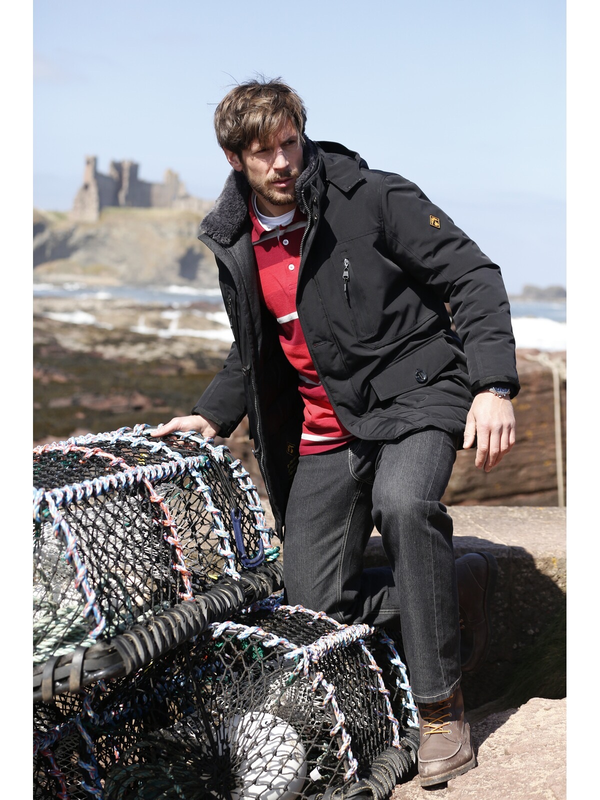 Jan Vanderstorm Winterjacke »Funktionsjacke BOTULFR«, (1 St.)
