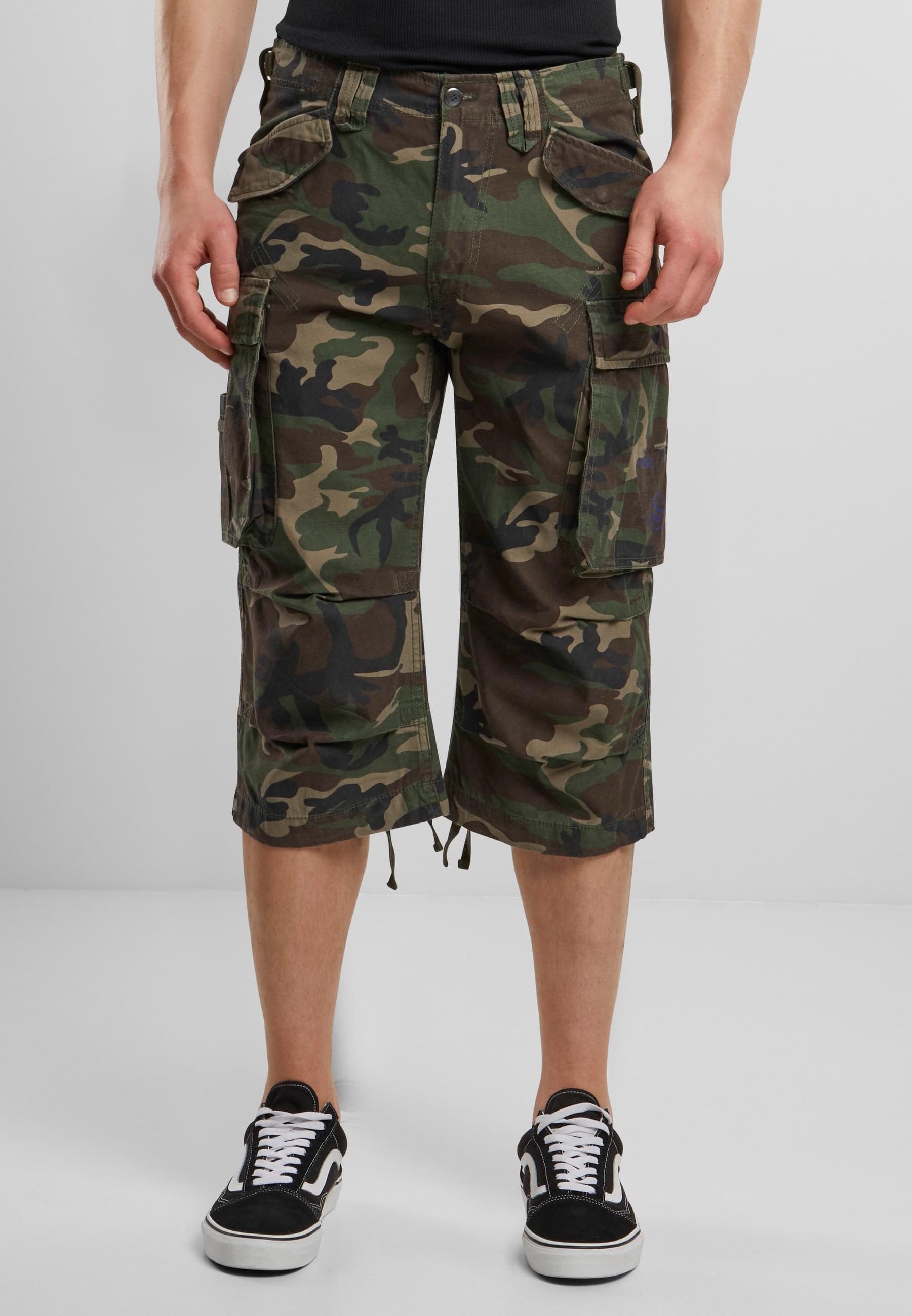 Brandit Stoffhose »Brandit Herren Industry Vintage Cargo 3/4 Shorts«, (1 tlg.)