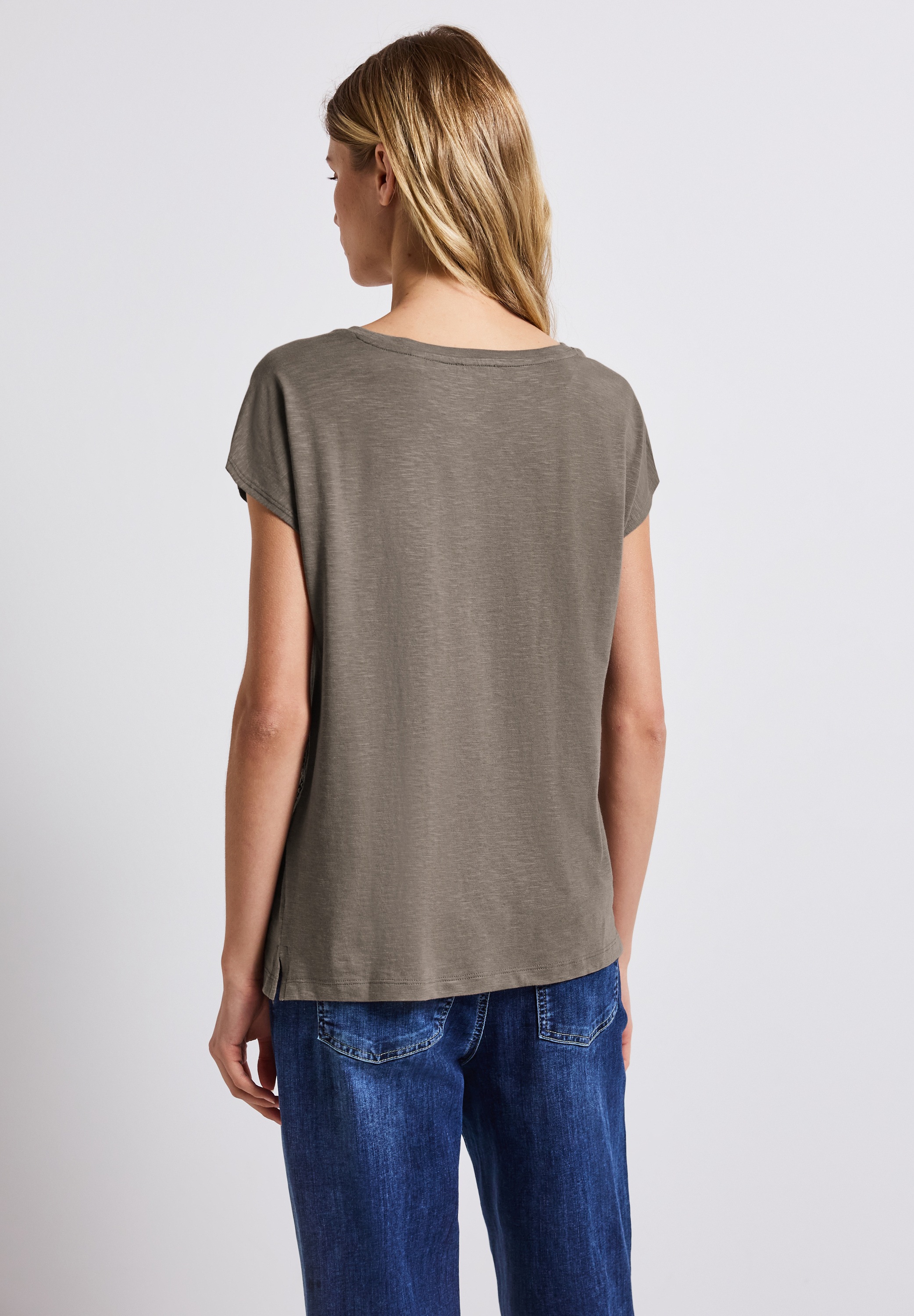 STREET ONE T-Shirt, im soften Baumwoll-Mix günstig online kaufen